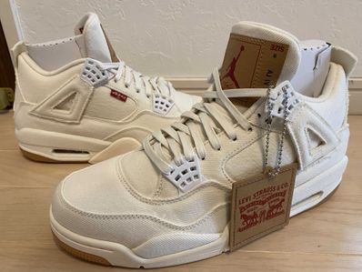 NIKE × LEVI’S AIR JORDAN 4 "WHITE DENIM"(タグ:LEVIS®)