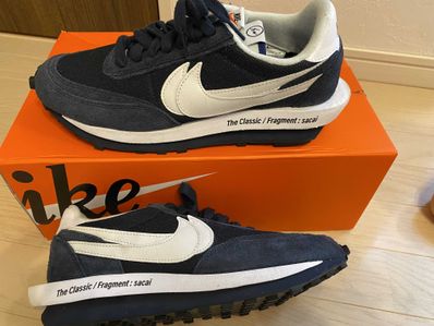 Fragment × sacai × Nike LD Waffle "Blackended Blue"