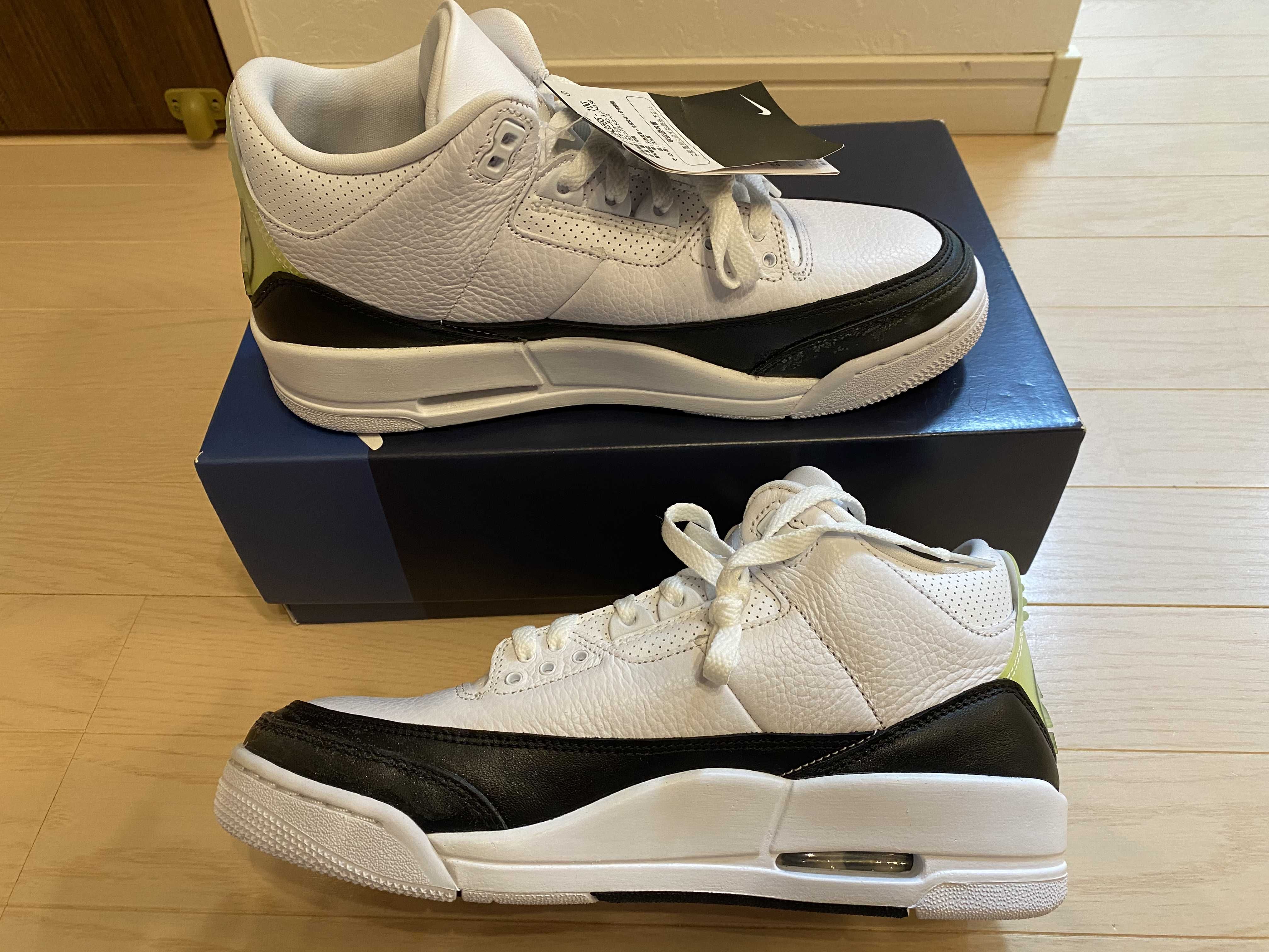 Fragment × Nike Air Jordan 3 "White/Black"