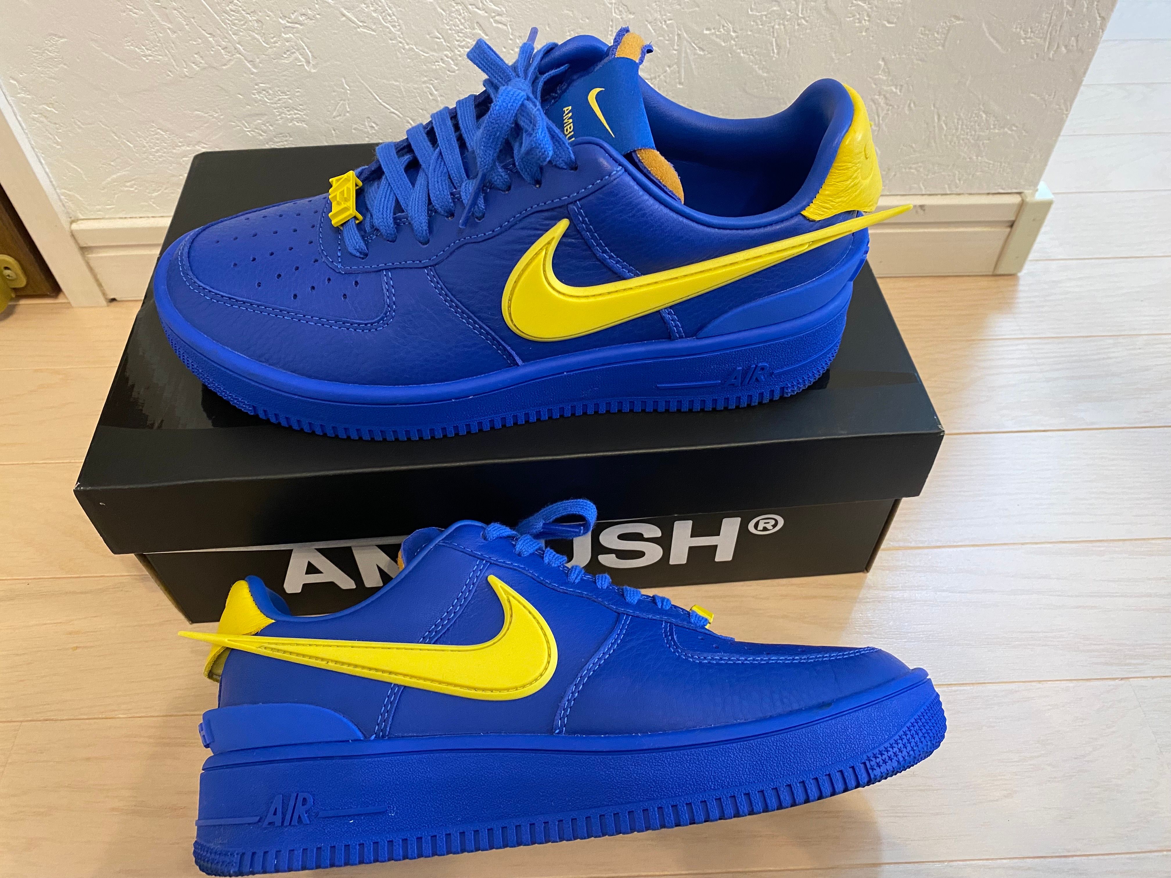 AMBUSH × Nike Air Force 1 Low "Game Royal and Vivid Sulfur"
