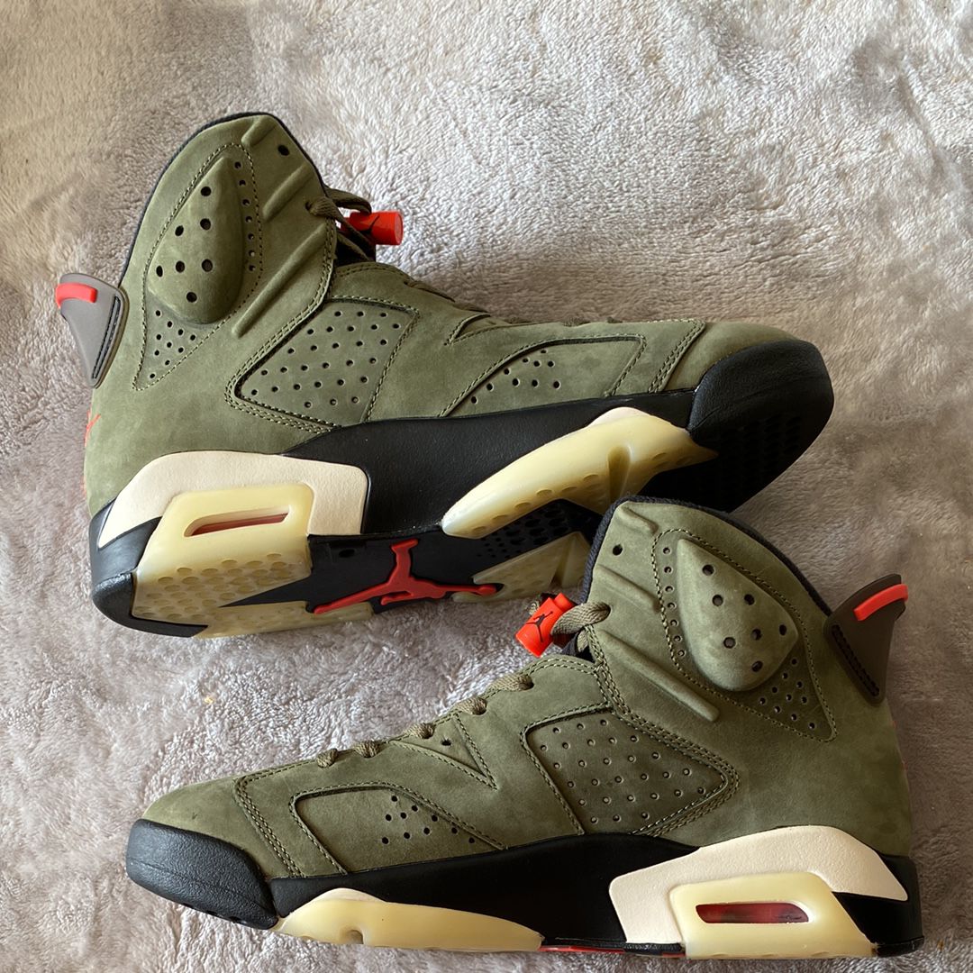 Travis Scott × Nike Air Jordan 6 Retro "Medium Olive"