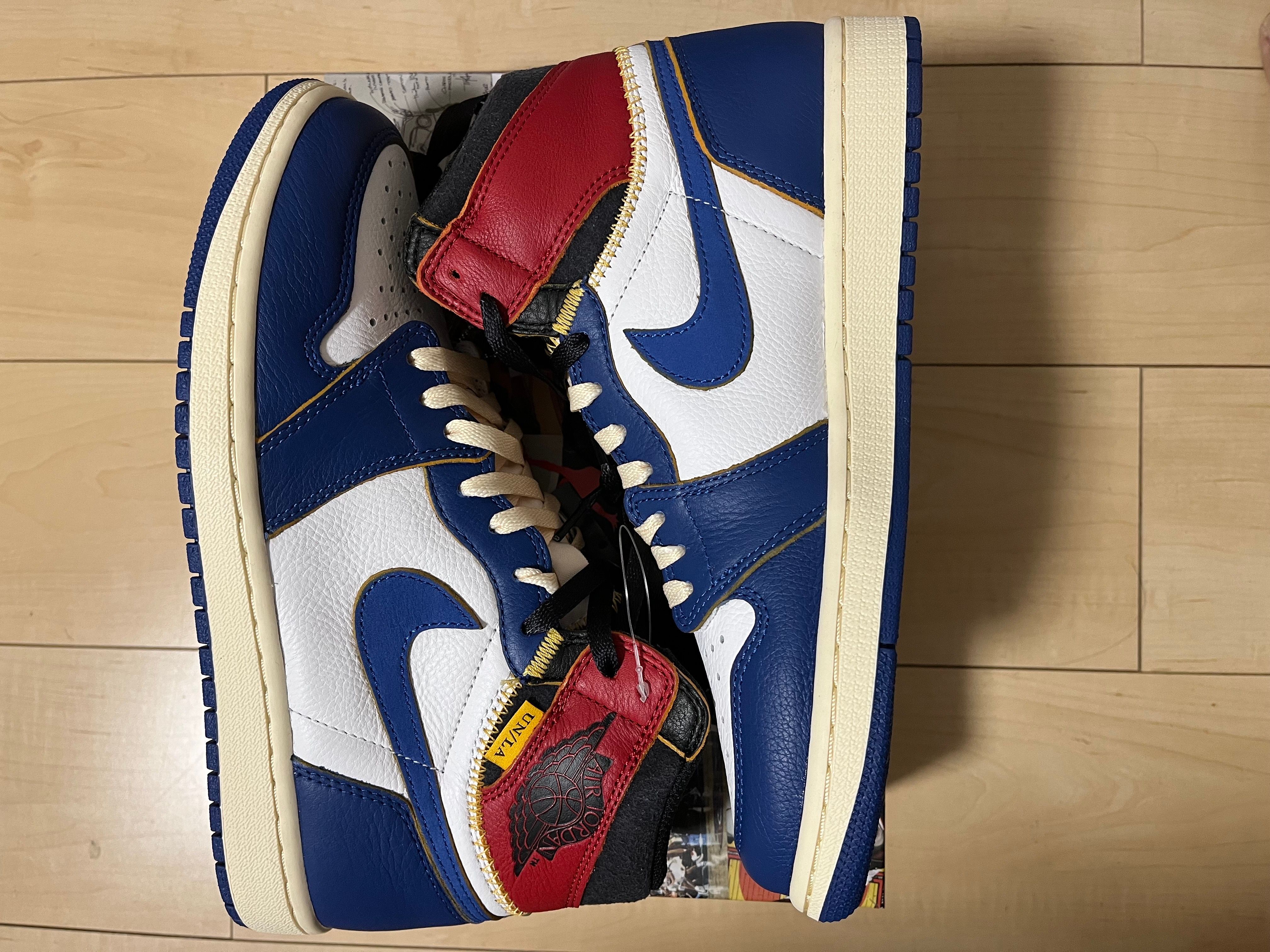 Union × Nike Air Jordan 1 Retro High OG NRG "Storm Blue/Varsity Red"