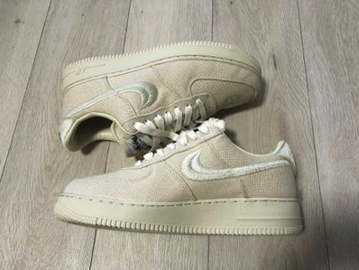 Stussy × Nike Air Force 1 Low "Fossil Stone"