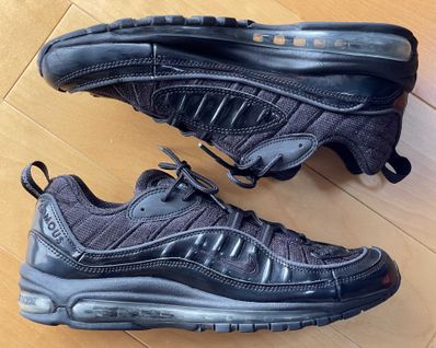 Supreme × Nike Air Max 98 "Black"