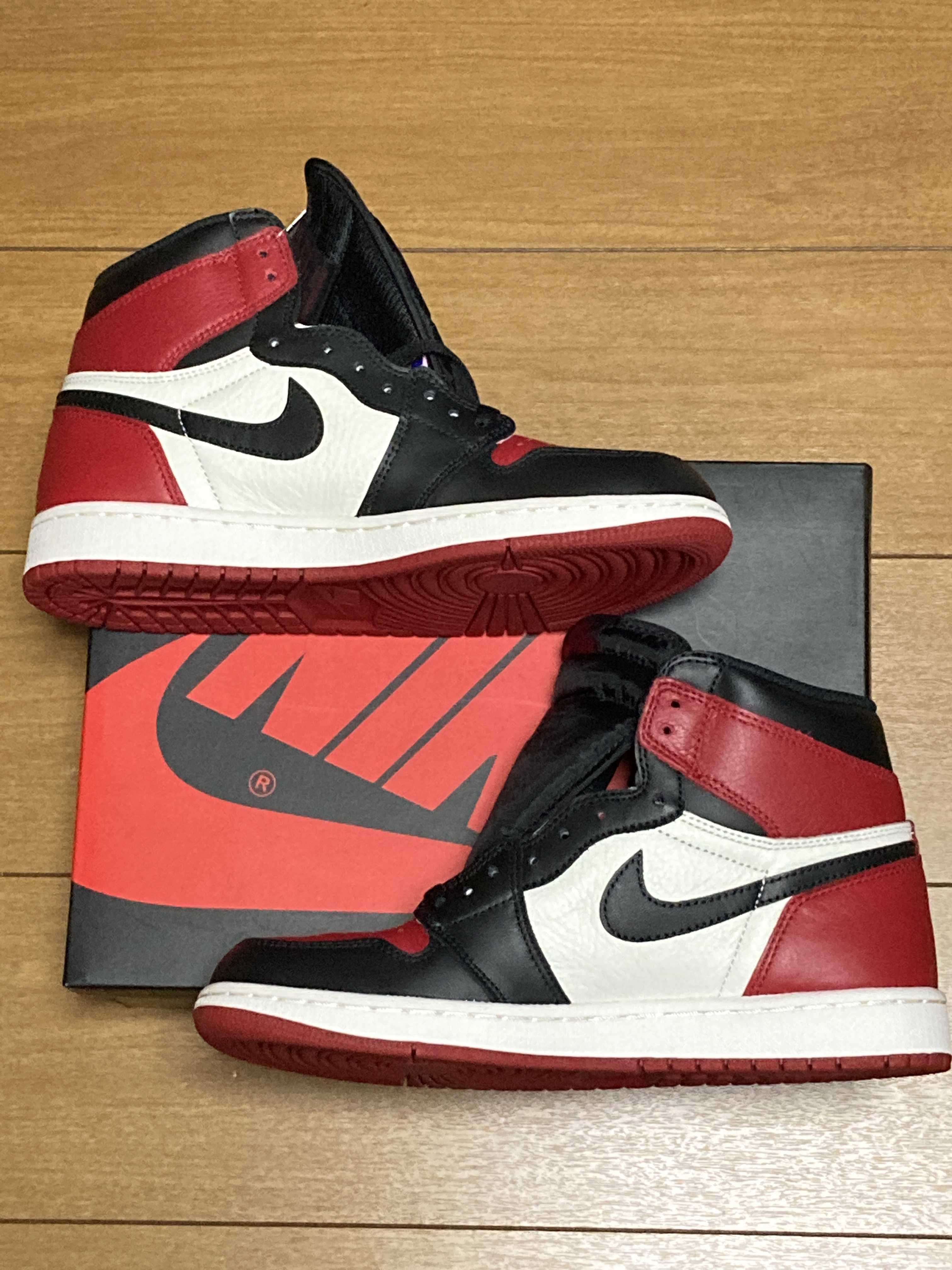 Nike Air Jordan 1 Retro High OG "Bred Toe"