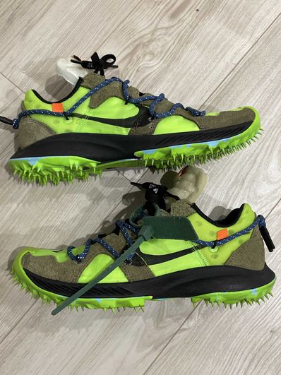 Off-White × Nike Women's Air Zoom Terra Kiger 5 "Green"