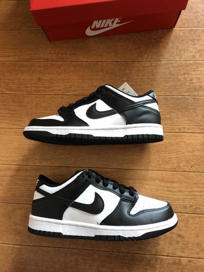 Nike GS Dunk Low "White/Black"