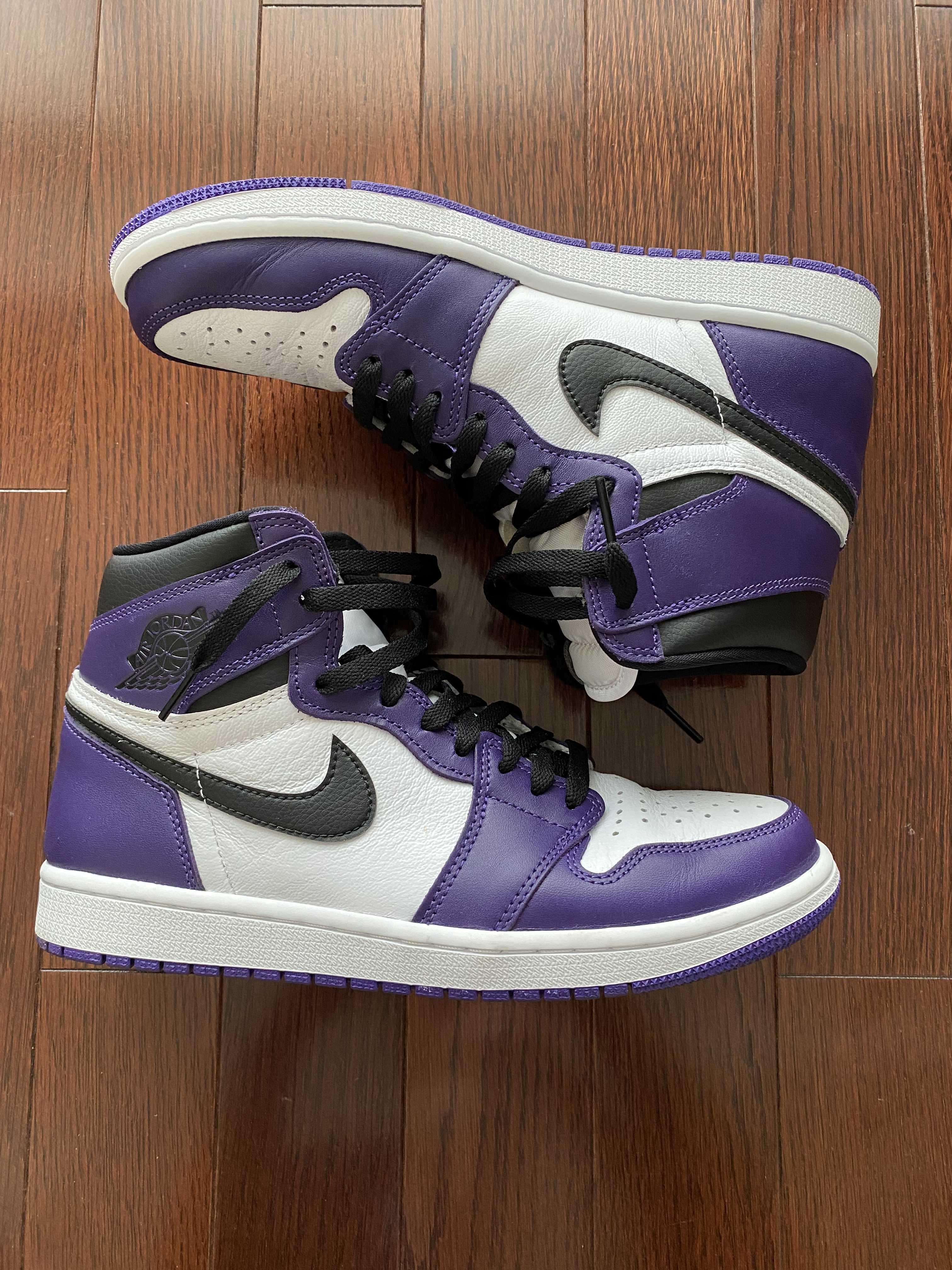 Nike Air Jordan 1 Retro High OG "Court Purple White/Black" (2020)   