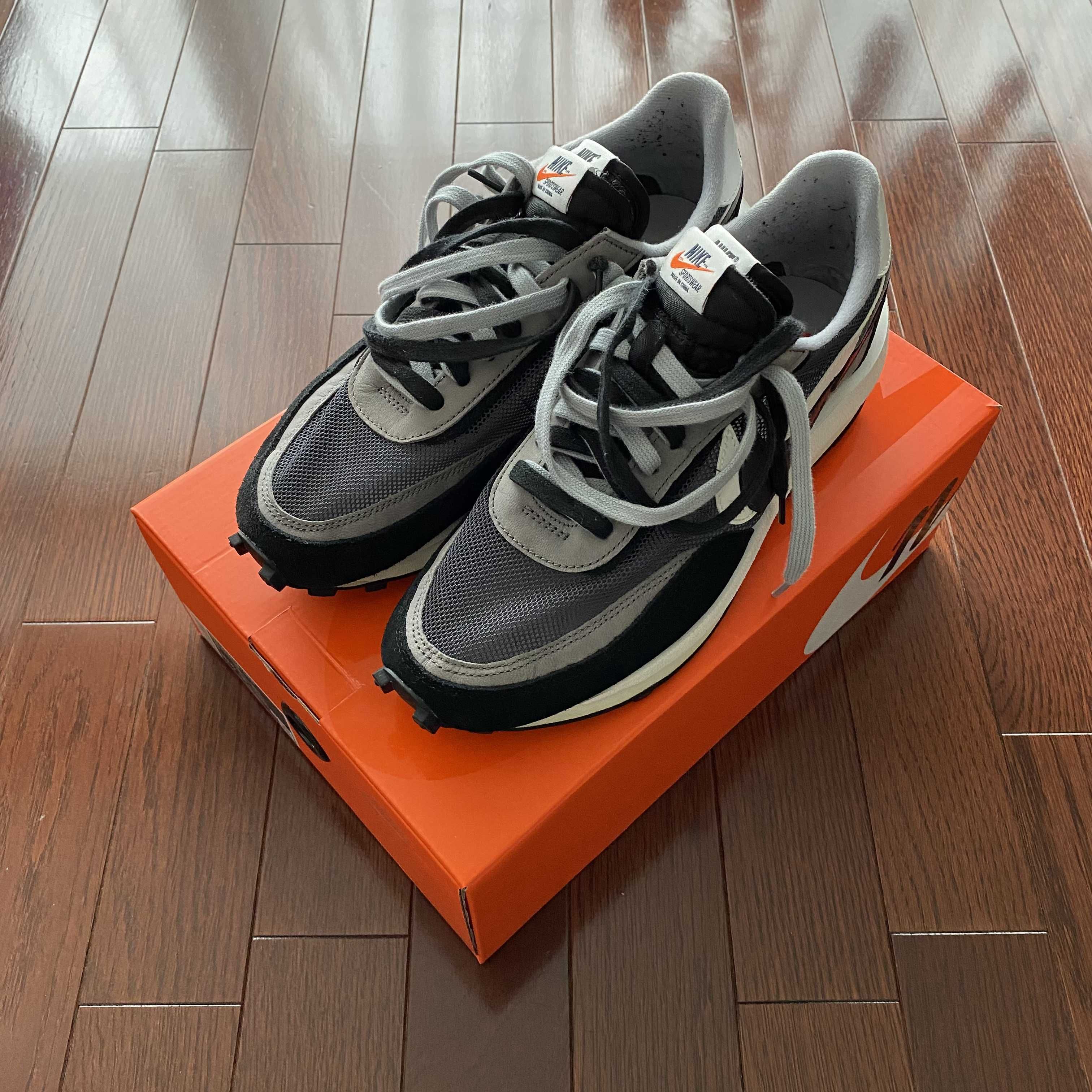 sacai × Nike LD Waffle "Black"