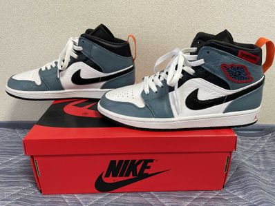 FACETASM × Nike Air Jordan 1 Mid "White/Navy"