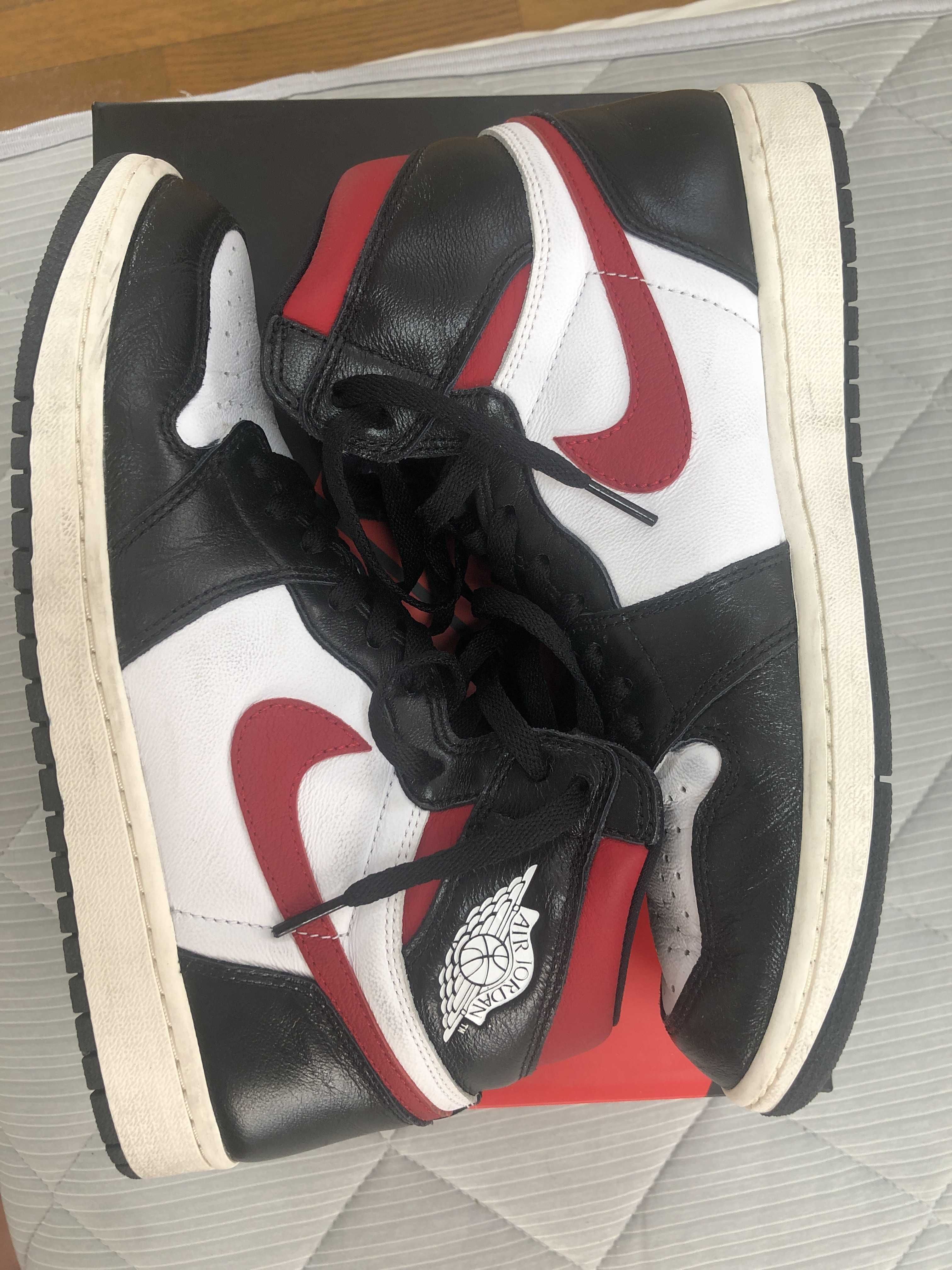 Nike Air Jordan 1 Retro High "Black/White/Sail/Gym Red"    