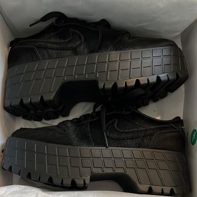 Nike Women's Air Jordan 1 Brooklyn Low "Black"