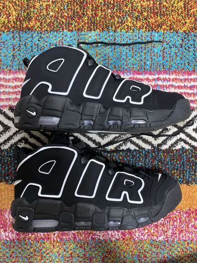 Nike Air More Uptempo "Black/White"(2020)