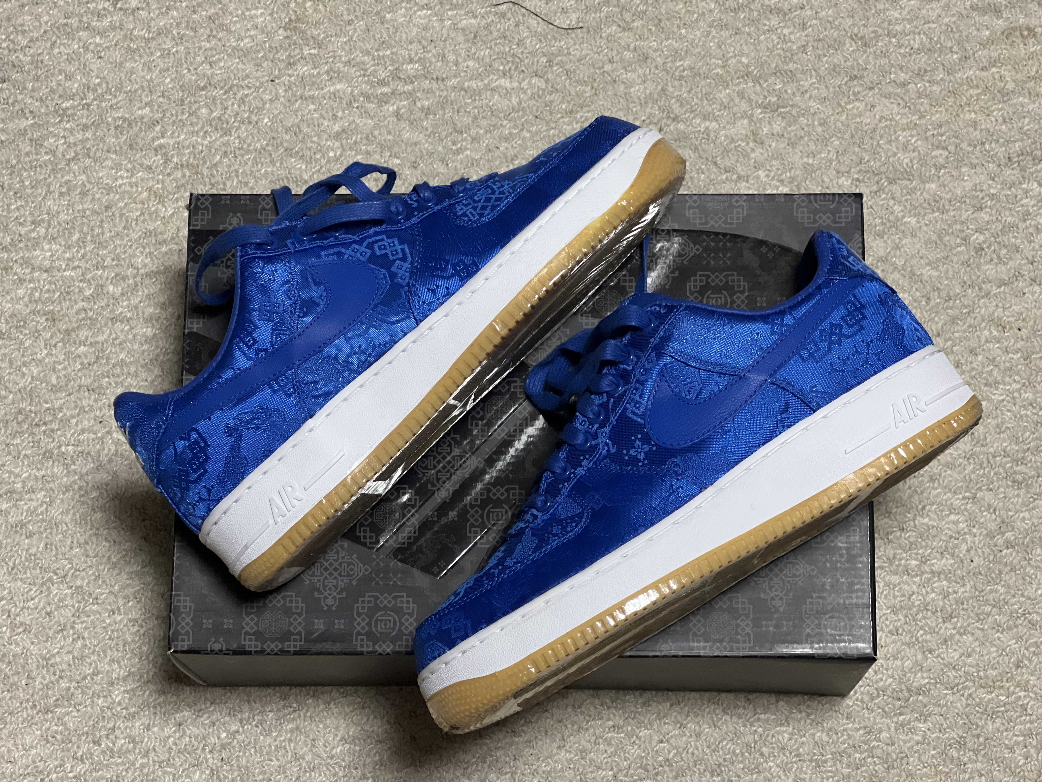 CLOT × Nike Air Force 1 Low "Blue"