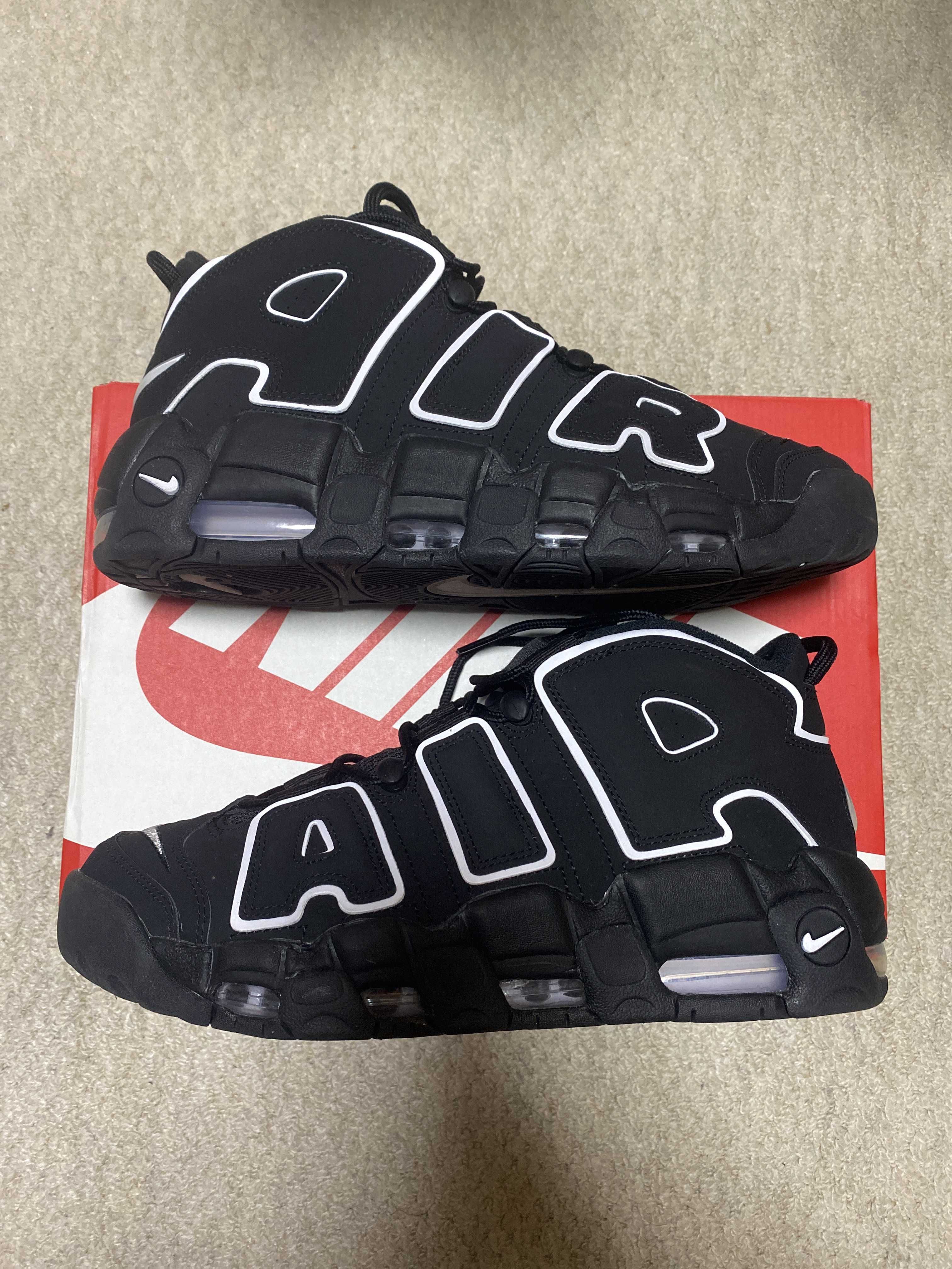Nike Air More Uptempo "Black/White"(2020)