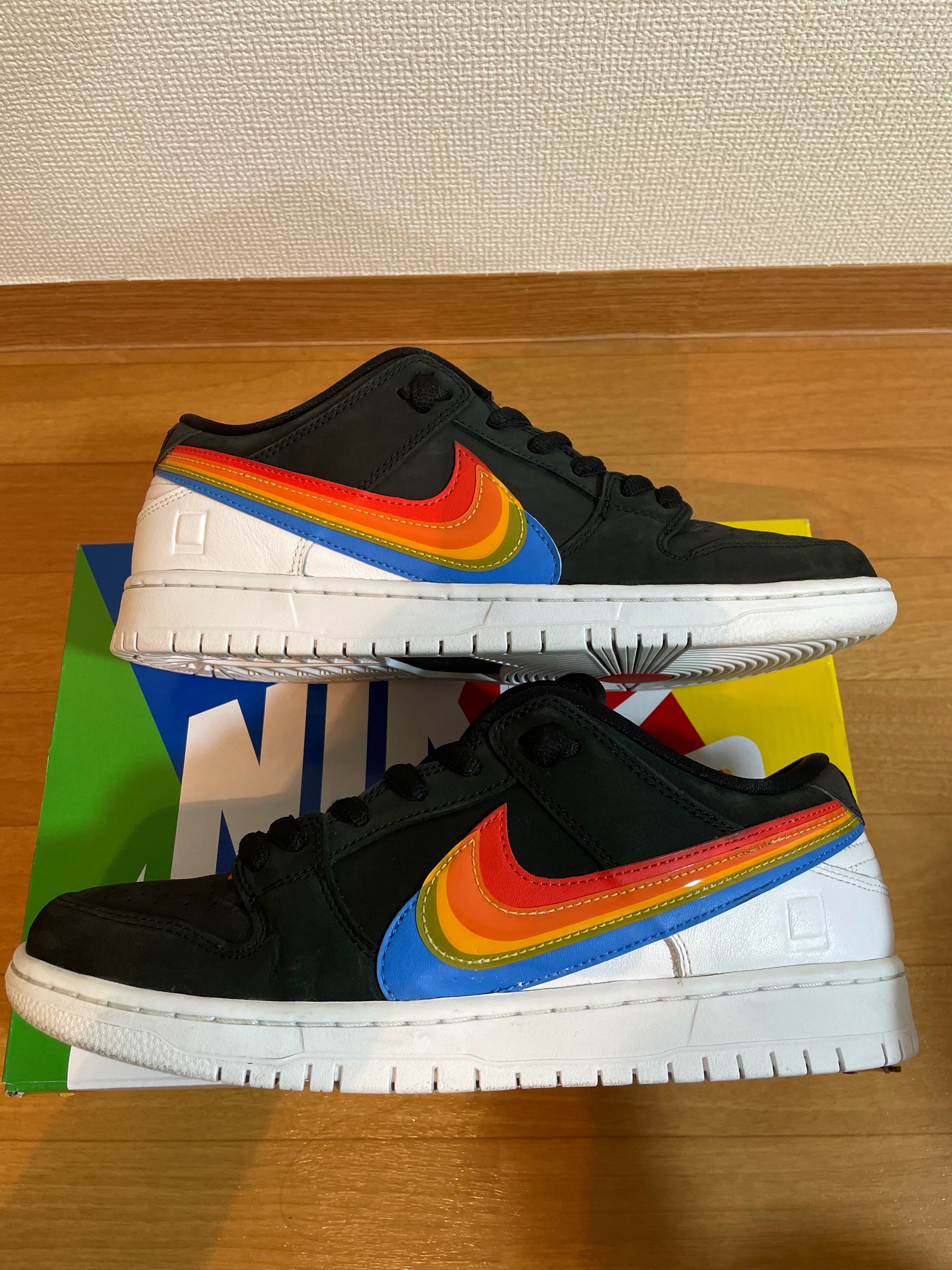 Polaroid × Nike SB Dunk Low Pro QS "Black/White"