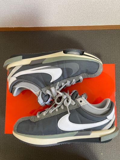 sacai × Nike Zoom Cortez "Iron Grey"