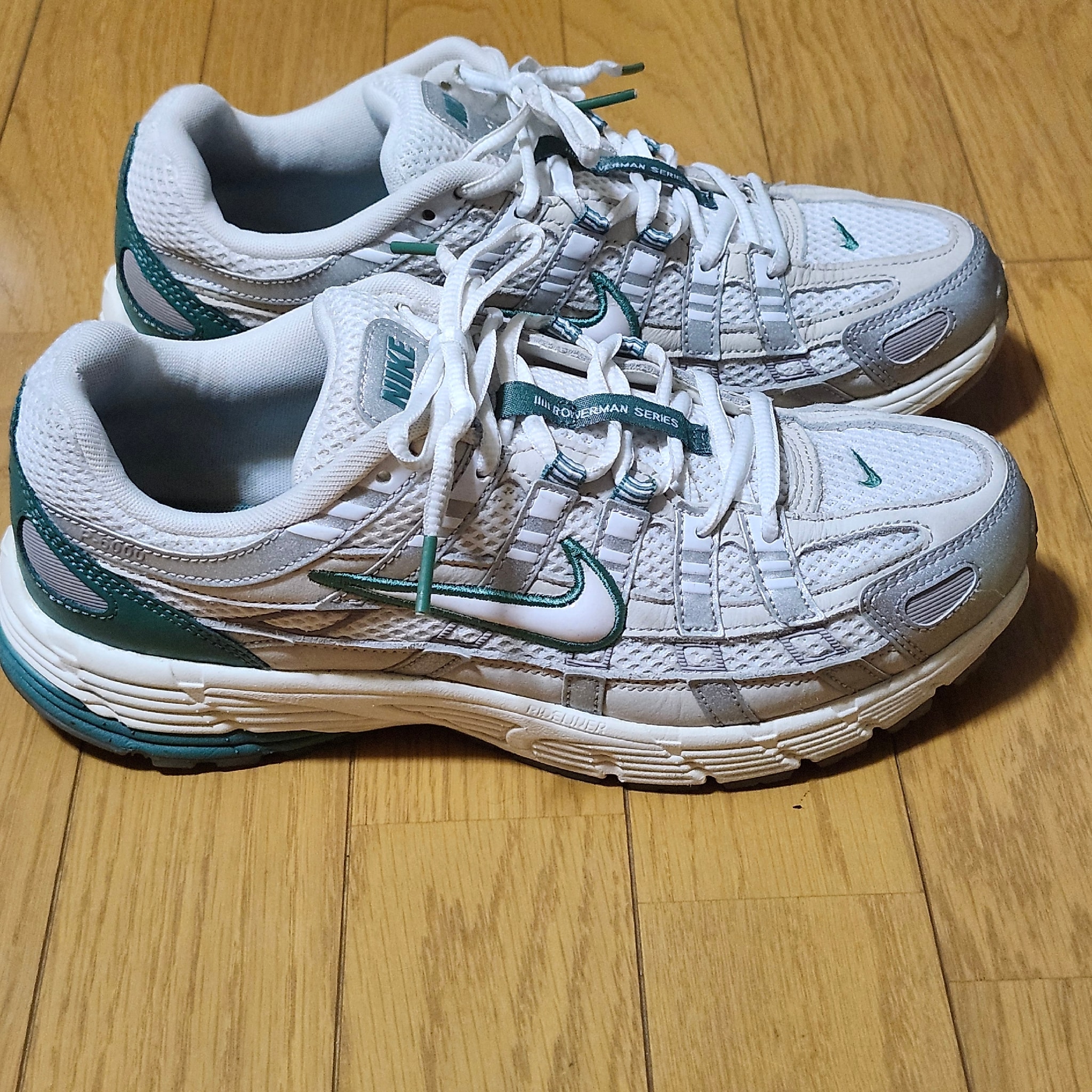 Nike P-6000 PRM "Light Bone/Metallic Silver/Bicostal/White"