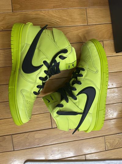 AMBUSH × NIKE DUNK HIGH "FLASH LIME"