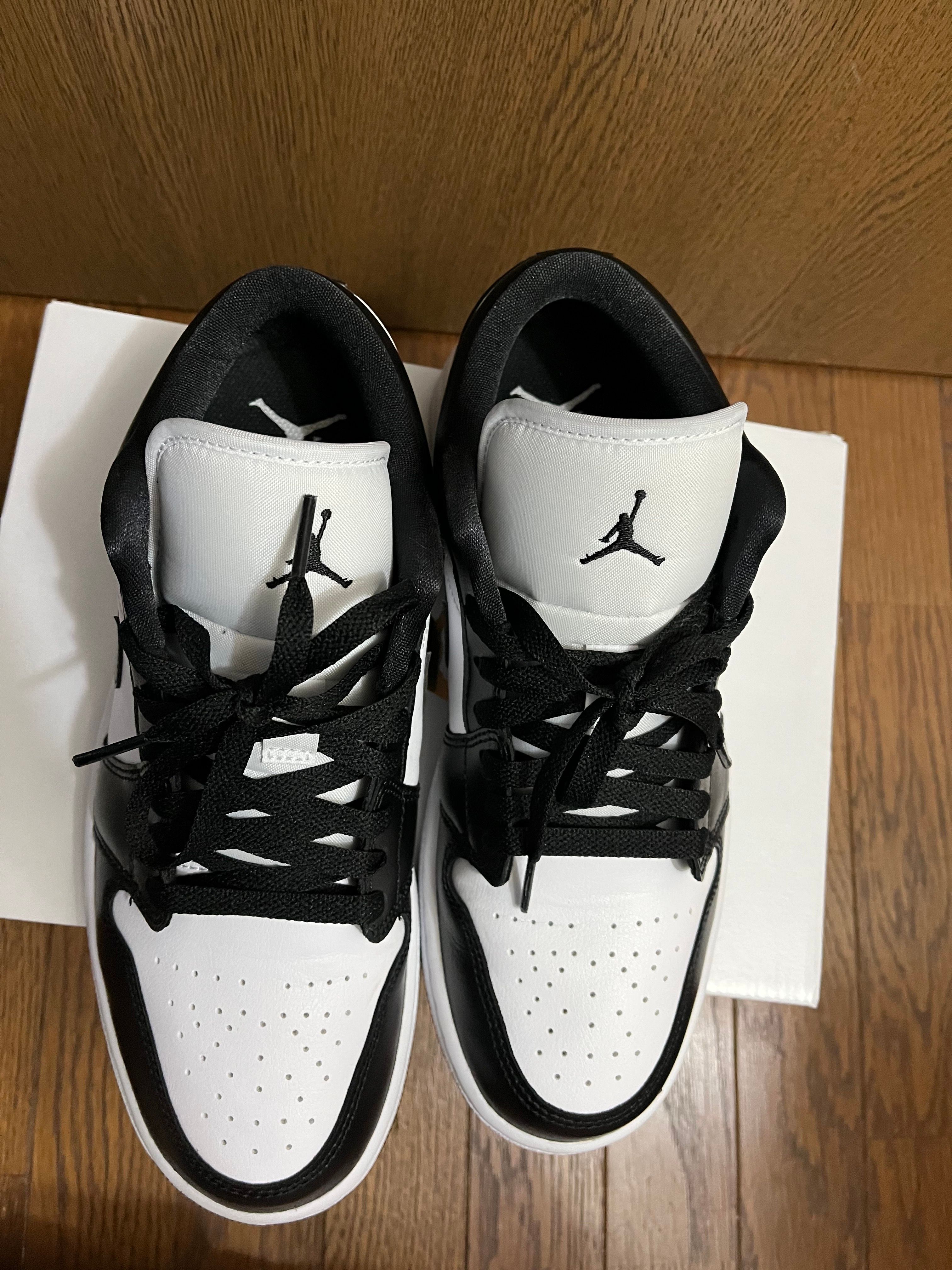 Nike Women's Air Jordan 1 Low "White/Black"