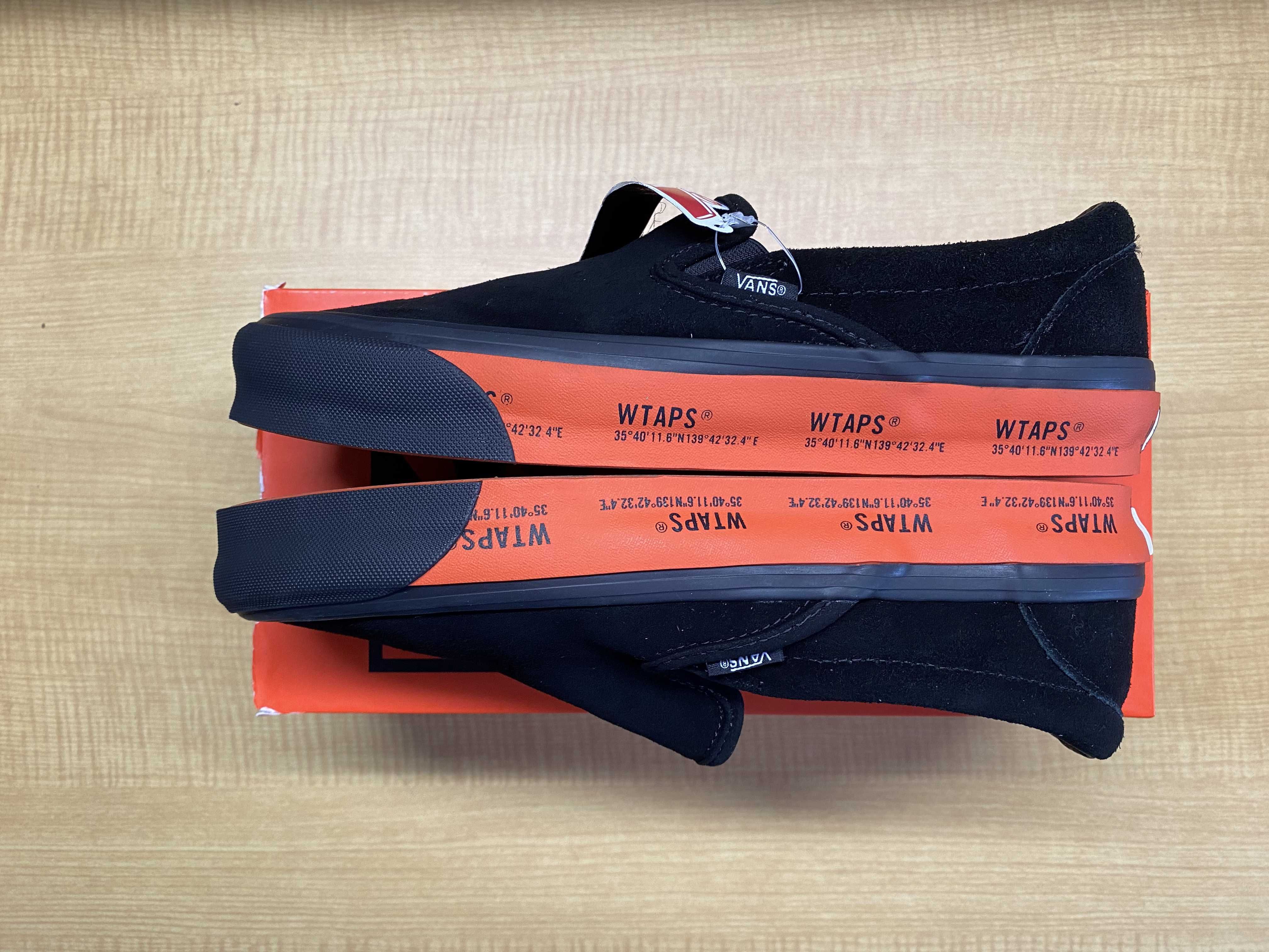 WTAPS × Vans OG Classic Slip-On LX "Black"