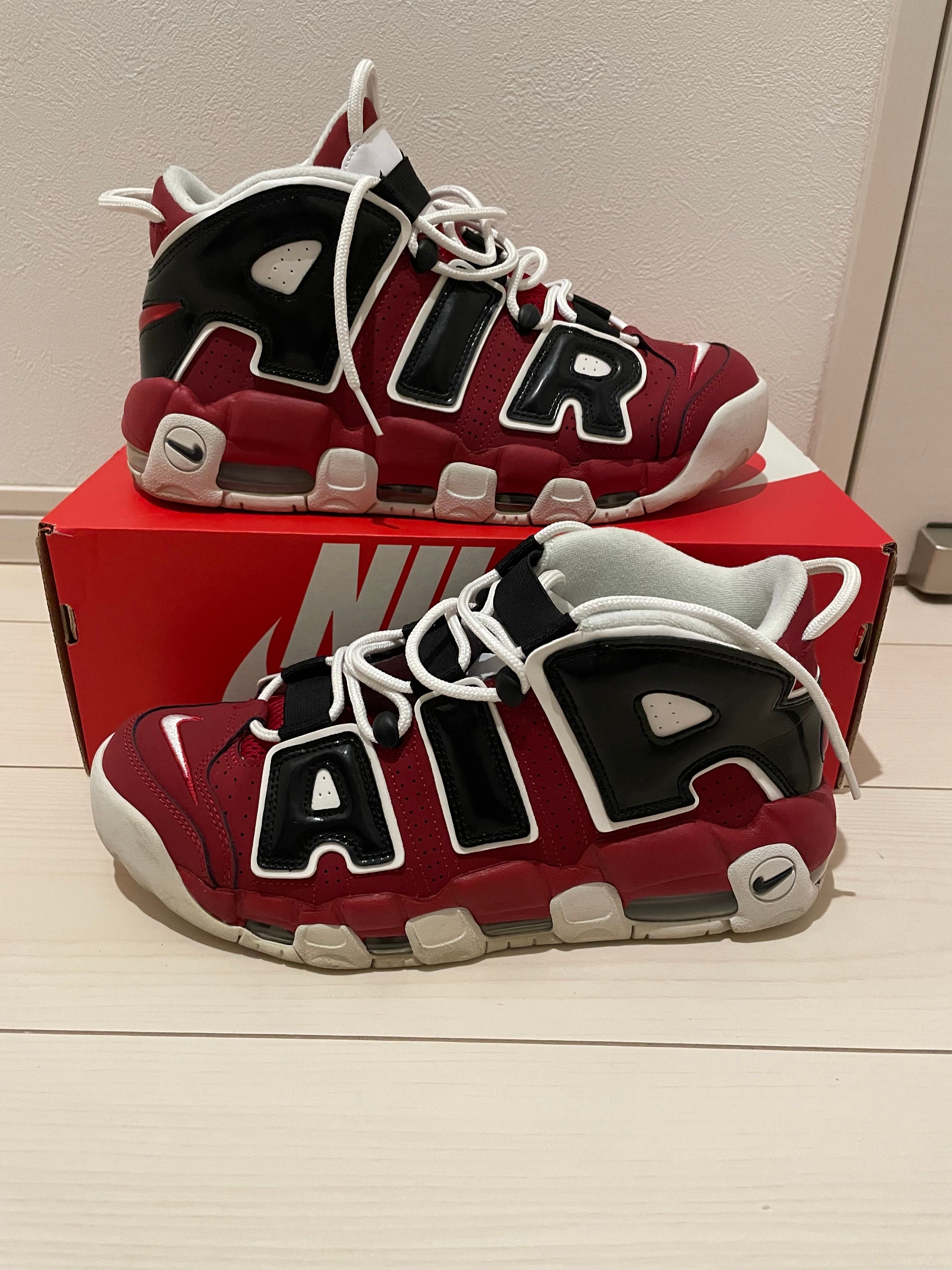 Nike Air More Uptempo ’96 "Black and Varsity Red" (2021)