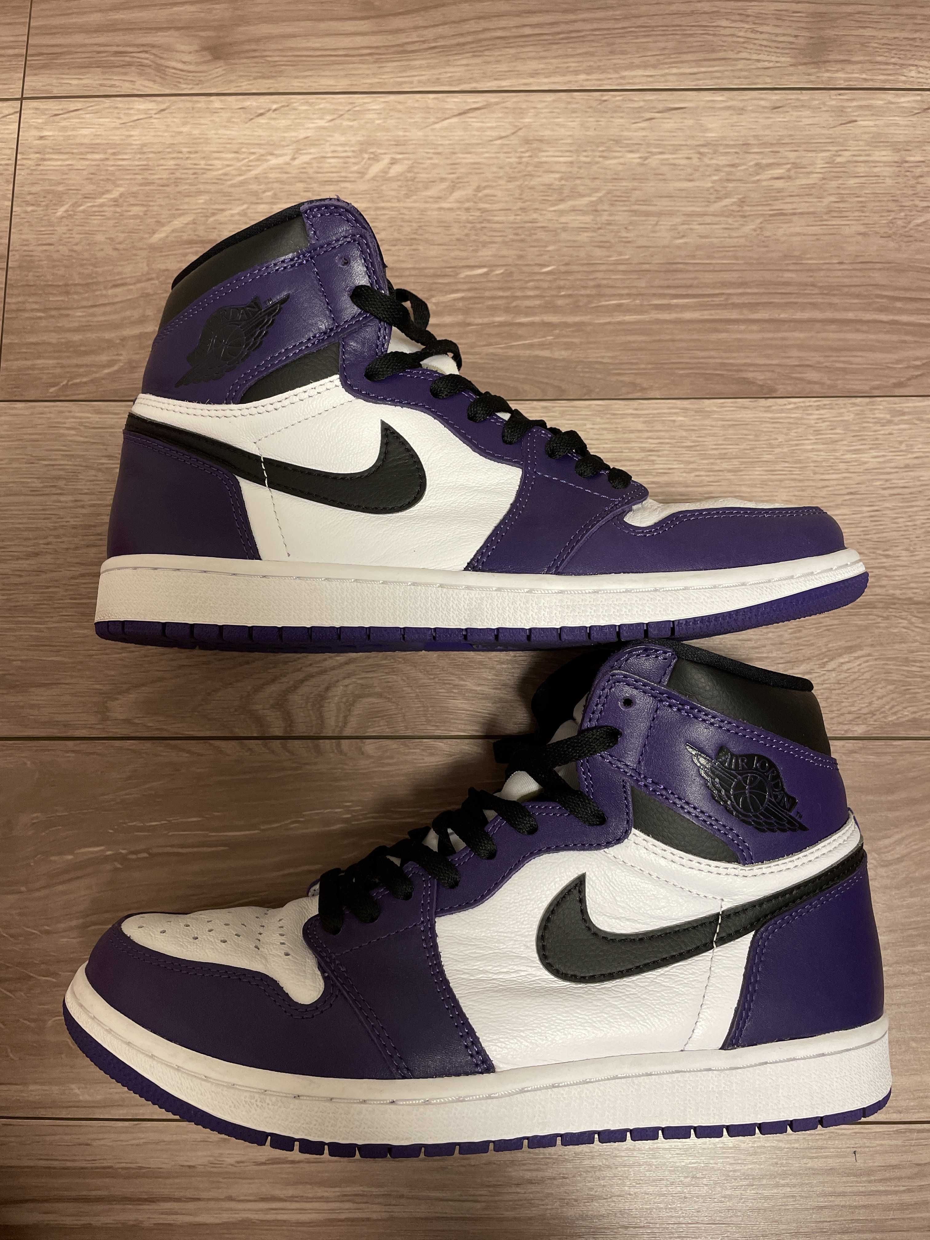 Nike Air Jordan 1 Retro High OG "Court Purple White/Black" (2020)   
