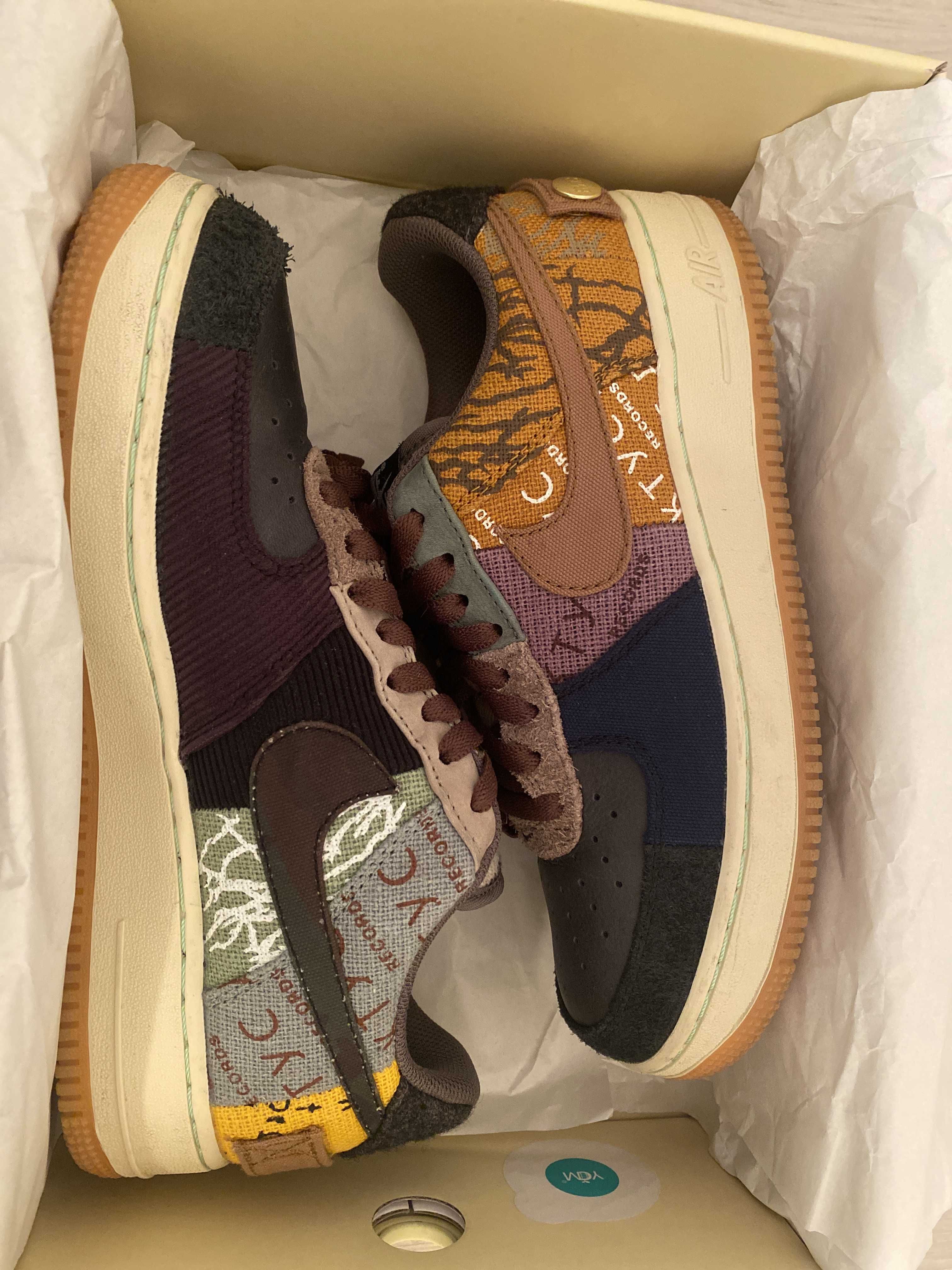 Travis Scott × Nike Air Force 1 Low Cactus Jack "Multi Color"