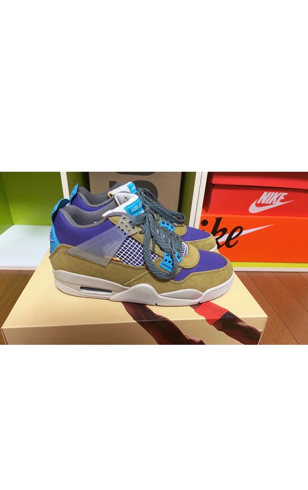 Union × Nike Air Jordan 4 SP "Desert Moss"