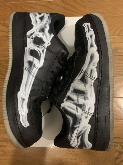Nike Air Force 1 Low "Black Skeleton"