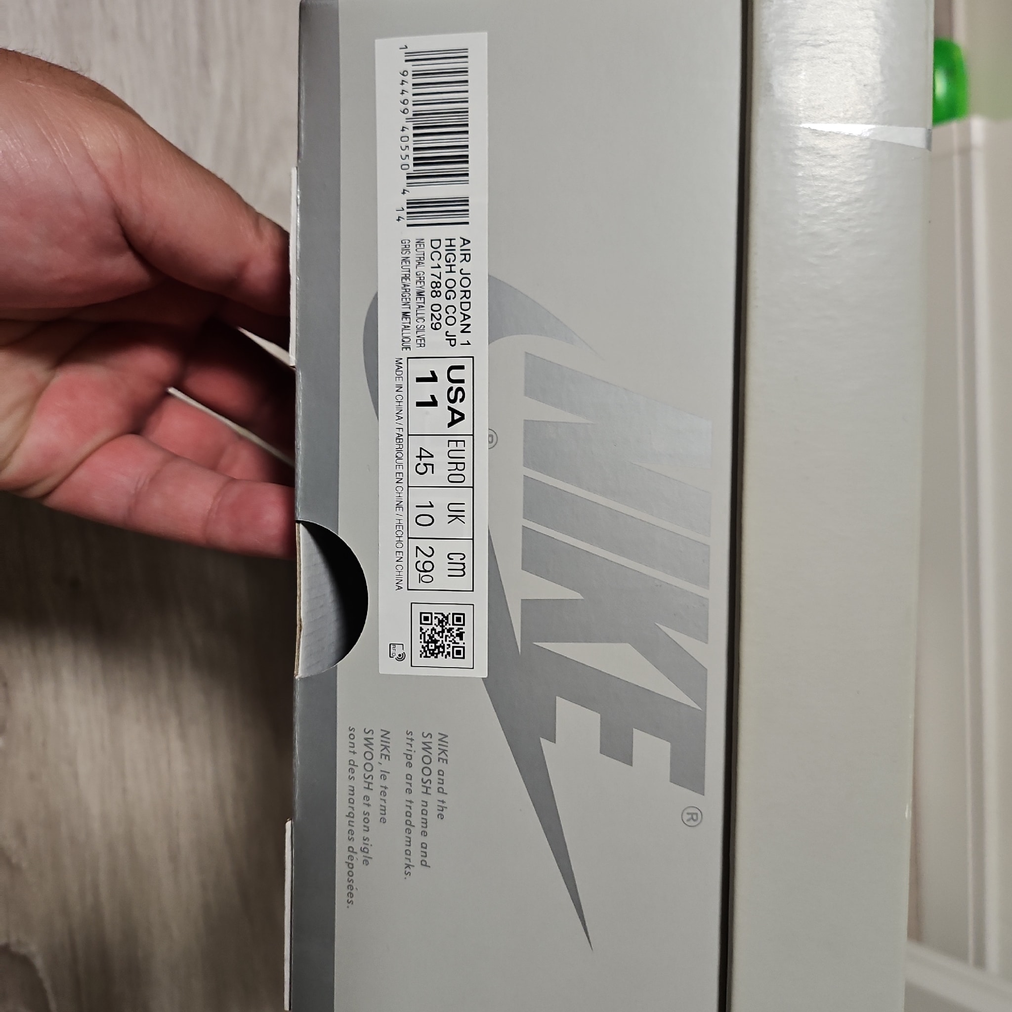 Nike Air Jordan 1 Retro High OG "CO.JP/TOKYO" (Standard Box)