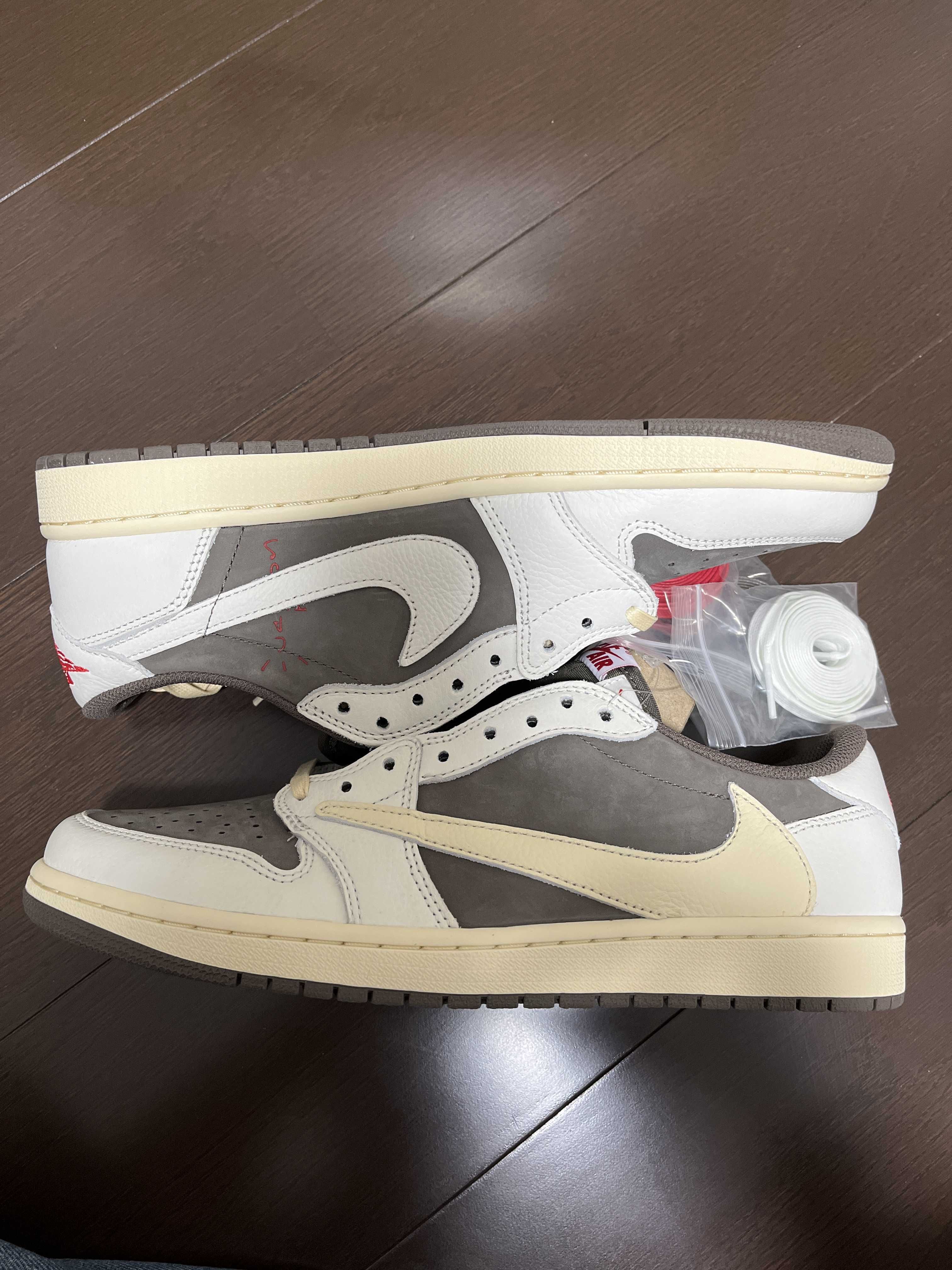 Travis Scott × Nike Air Jordan 1 Low OG SP "Reverse Mocha/Sail and Ridgerock"