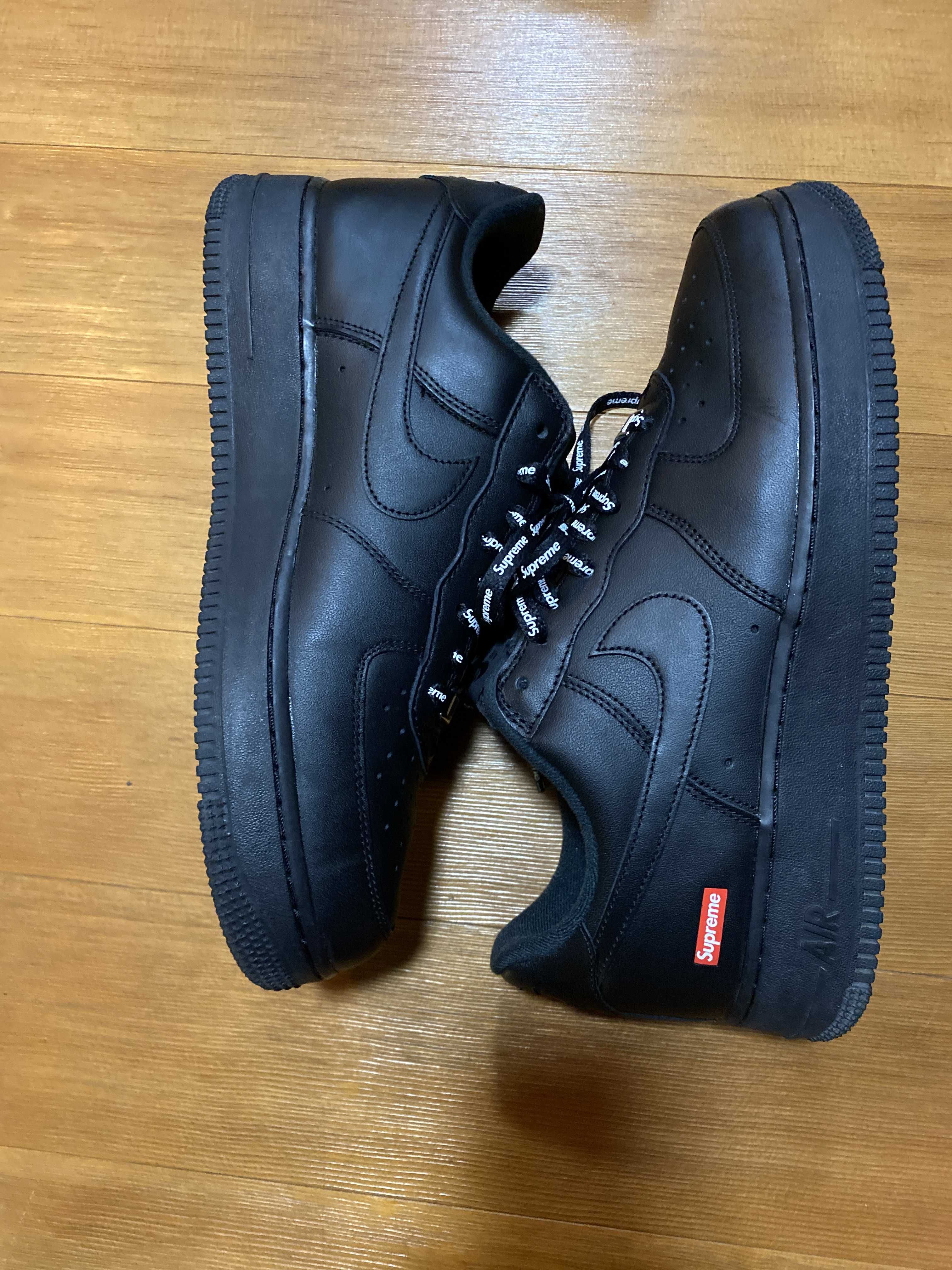 Supreme × Nike Air Force 1 Low "Black"
