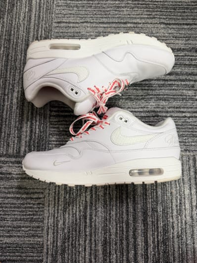 Supreme × Nike Air Max 1 '87 SP "White" (25SS Week4)
