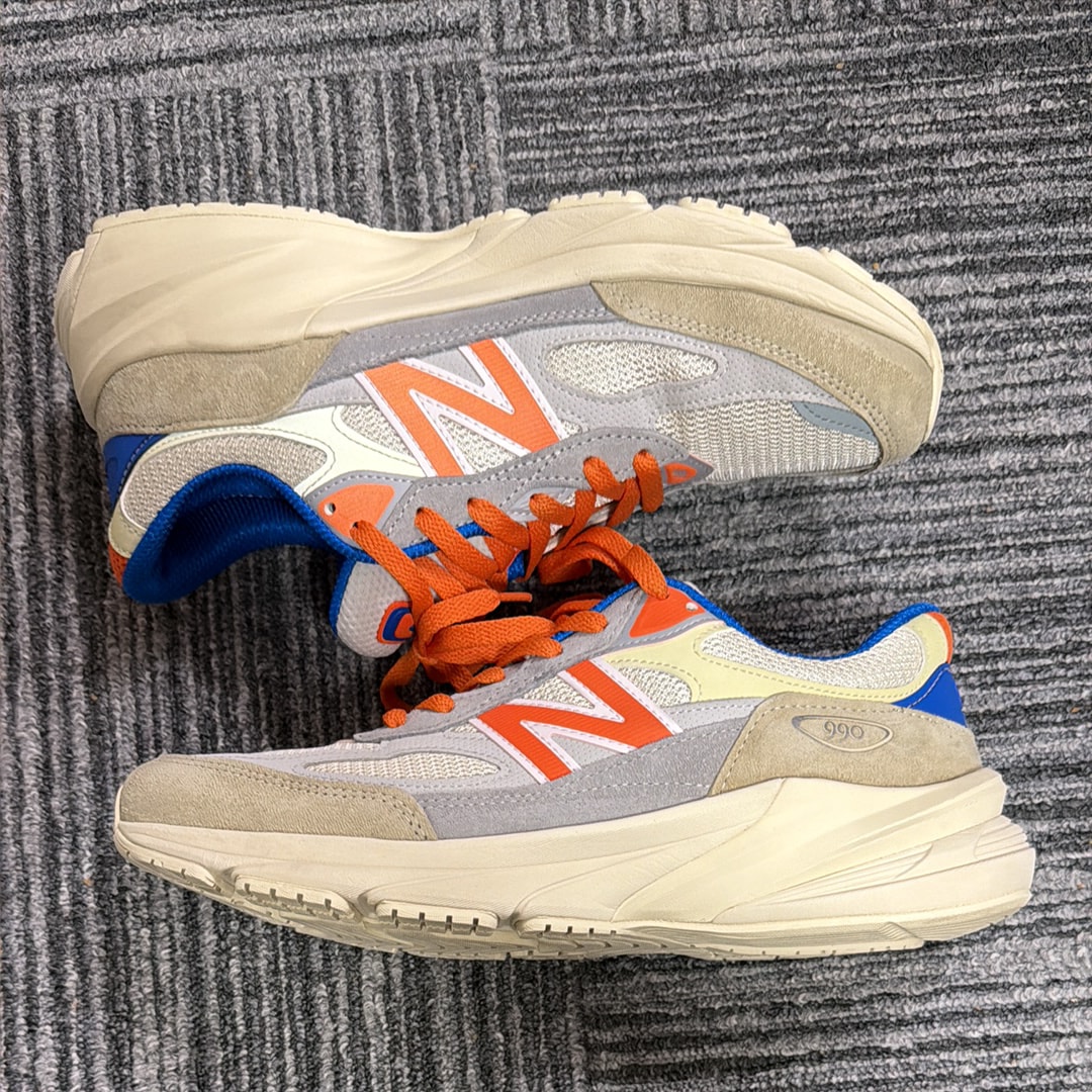 KITH × New Balance 990V6 Madison Square Garden "Sanddrift"