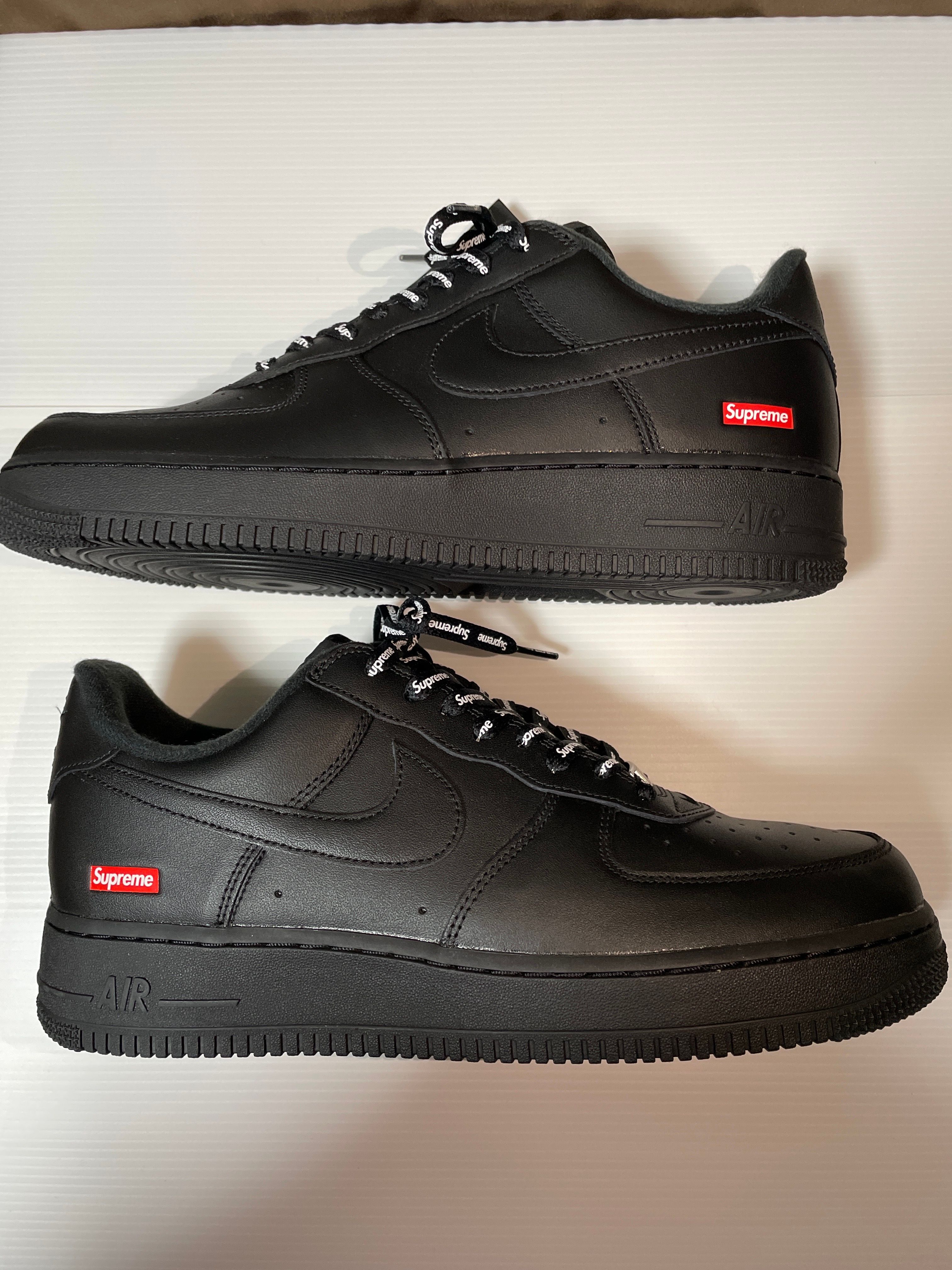Supreme × Nike Air Force 1 Low "Black"