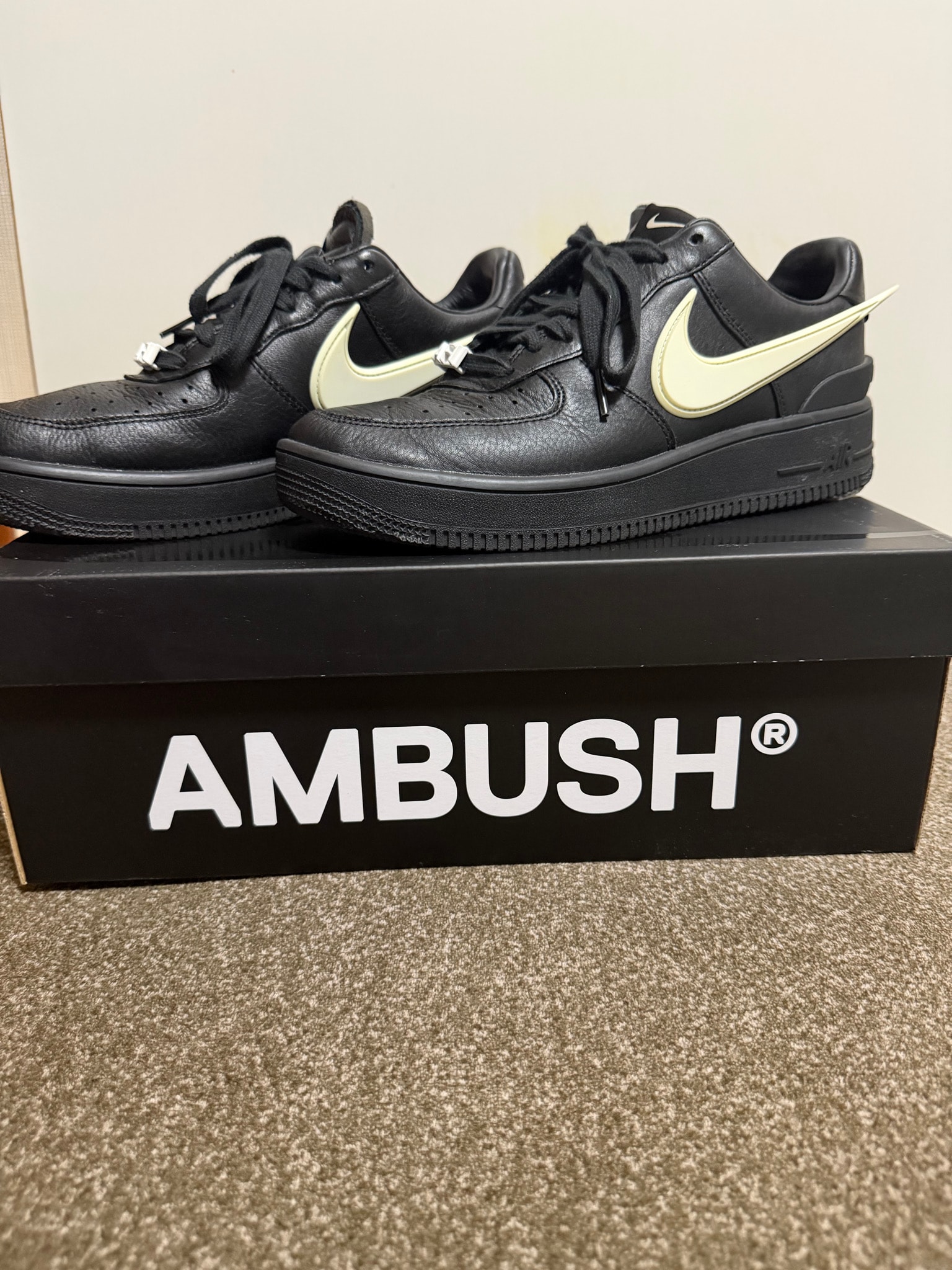 AMBUSH × Nike Air Force 1 Low "Black"