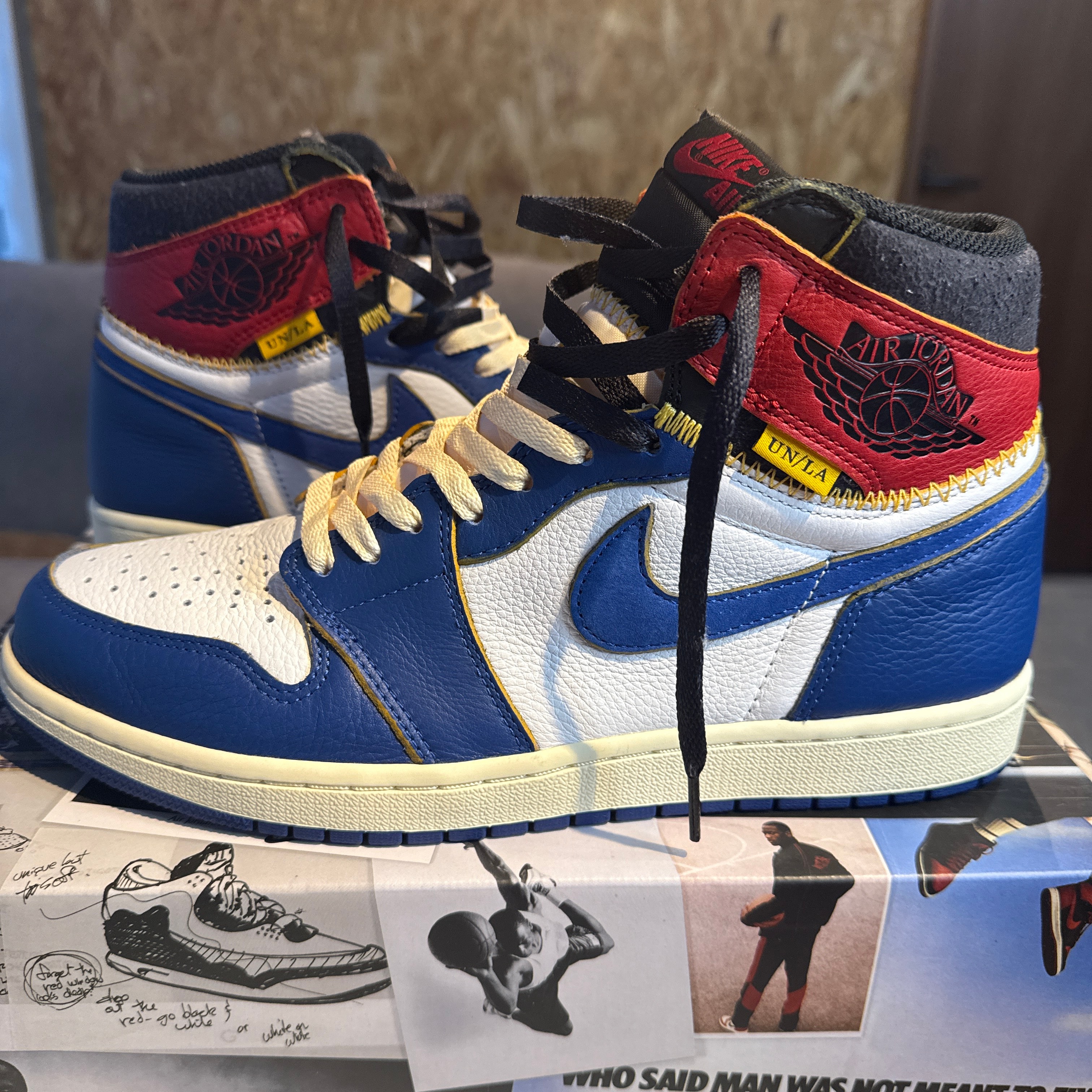 UNION × Nike Air Jordan 1 Retro High OG NRG "Storm Blue/Varsity Red"