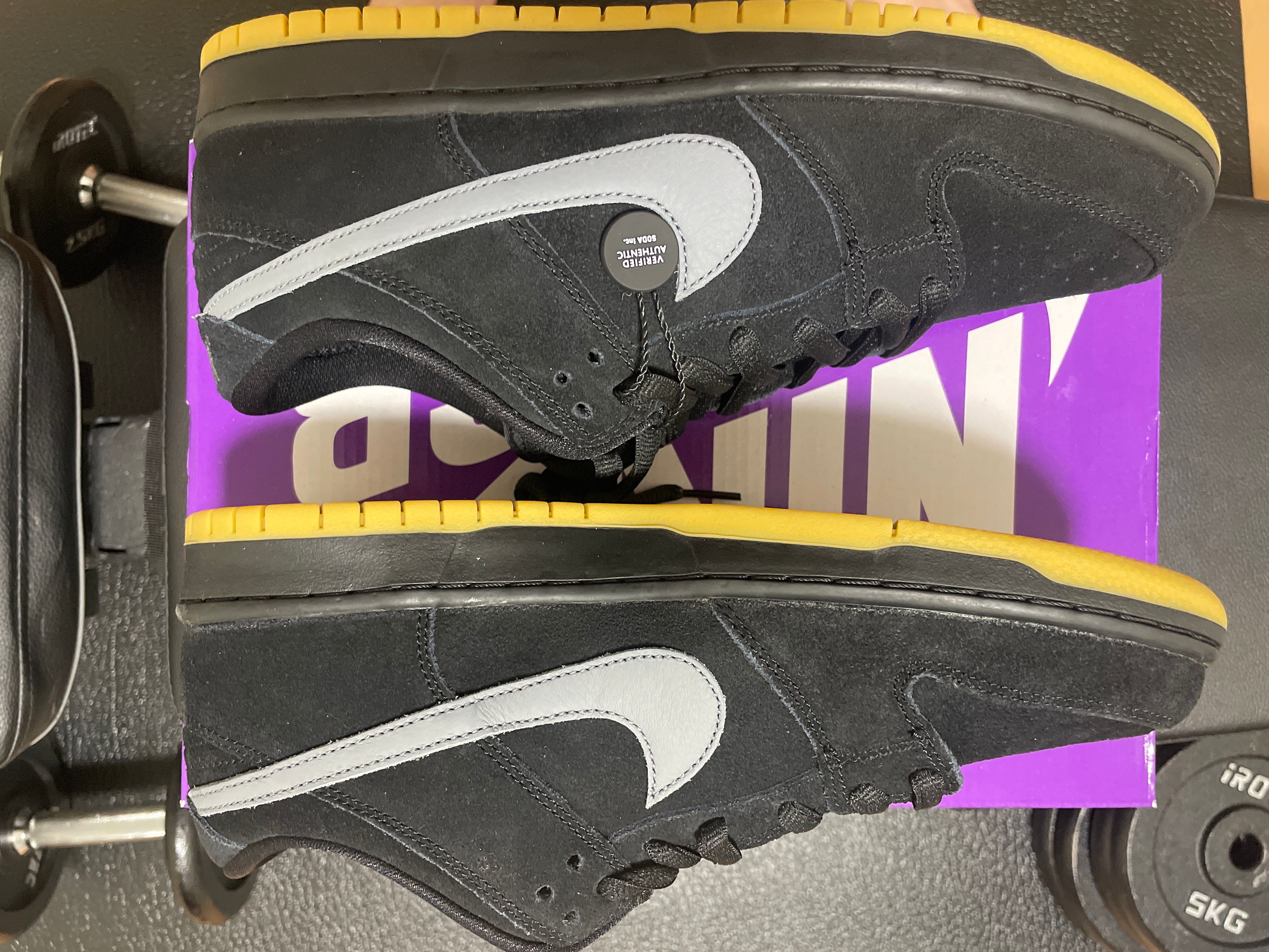 Nike SB Dunk Low Pro "Black/Fog"