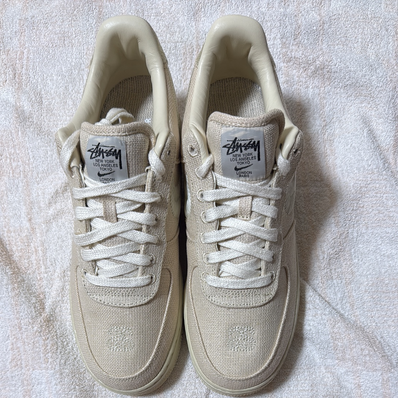 Stussy × Nike Air Force 1 Low "Fossil Stone"