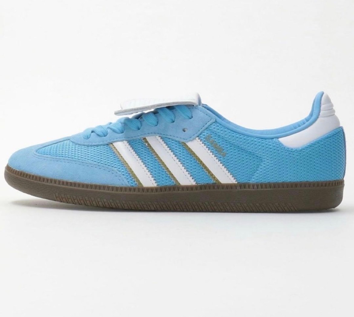 adidas Samba LT "Semi Blue Burst/Footwear White/Gum"