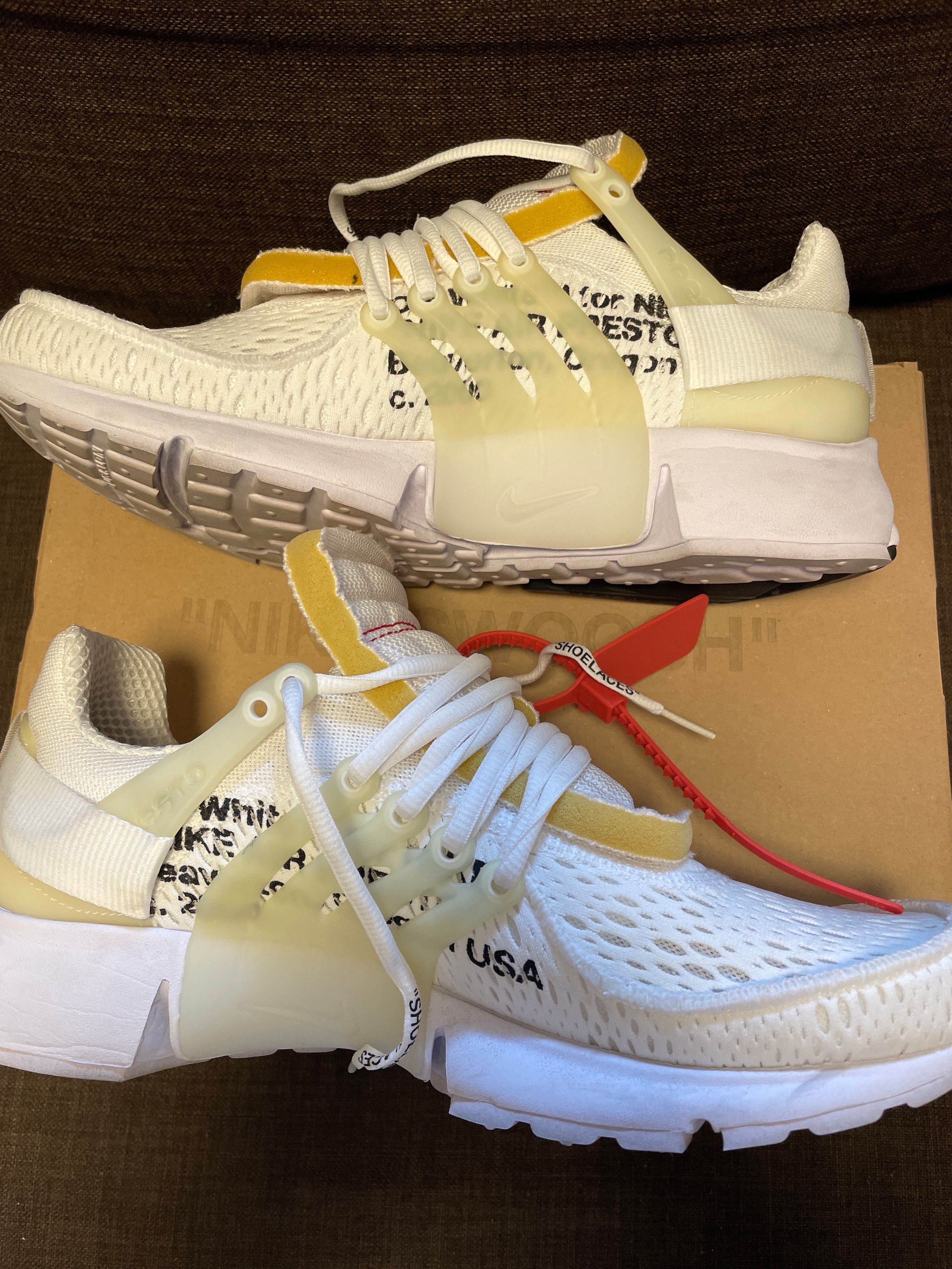 Off-White × Nike Air Presto "White/Black/Cone"