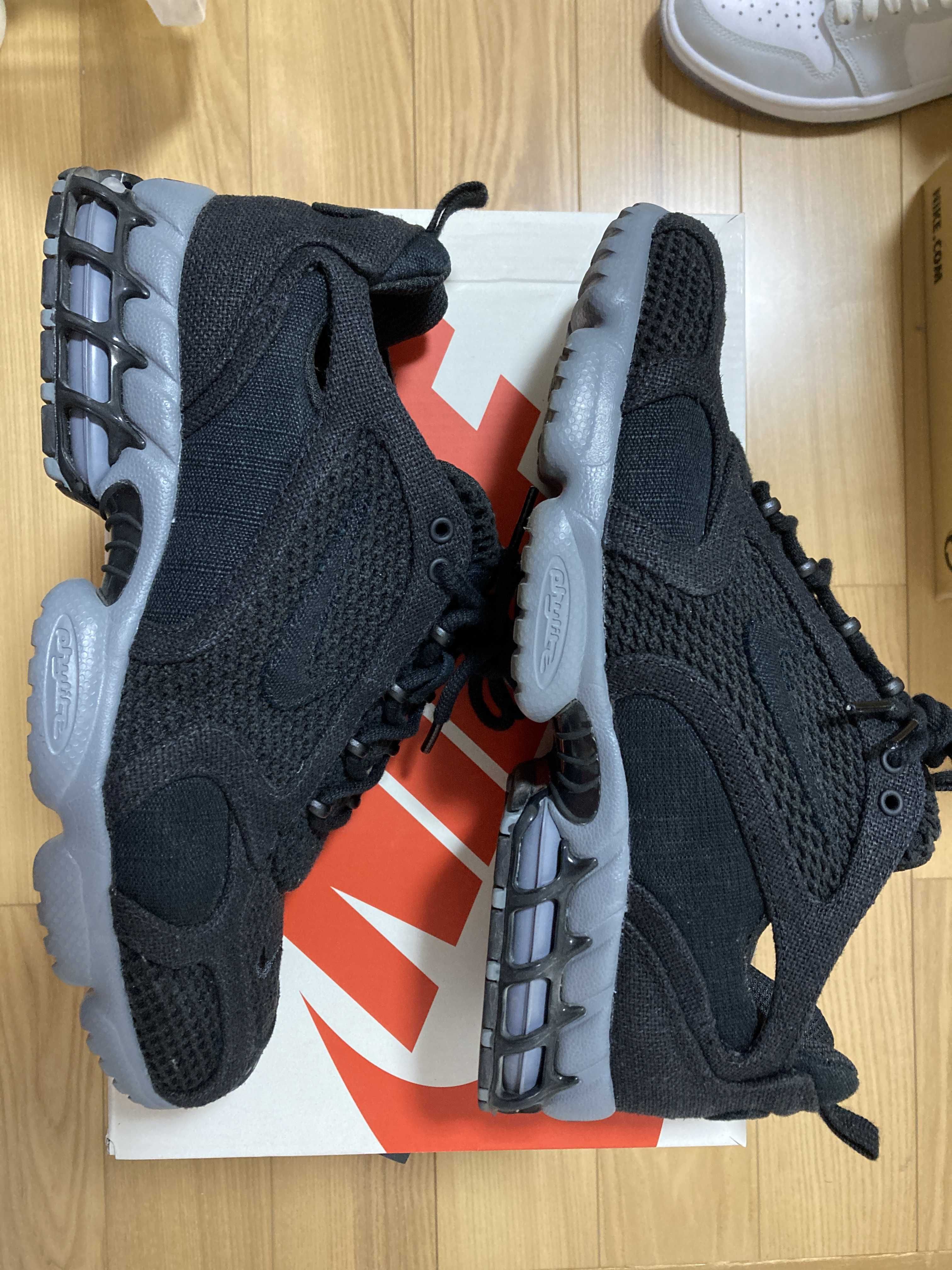 Stussy × Nike Air Zoom Spiridon Cage 2 "Black"