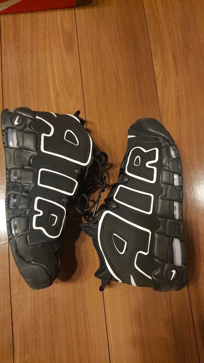 Nike Air More Uptempo "Black/White"(2020)