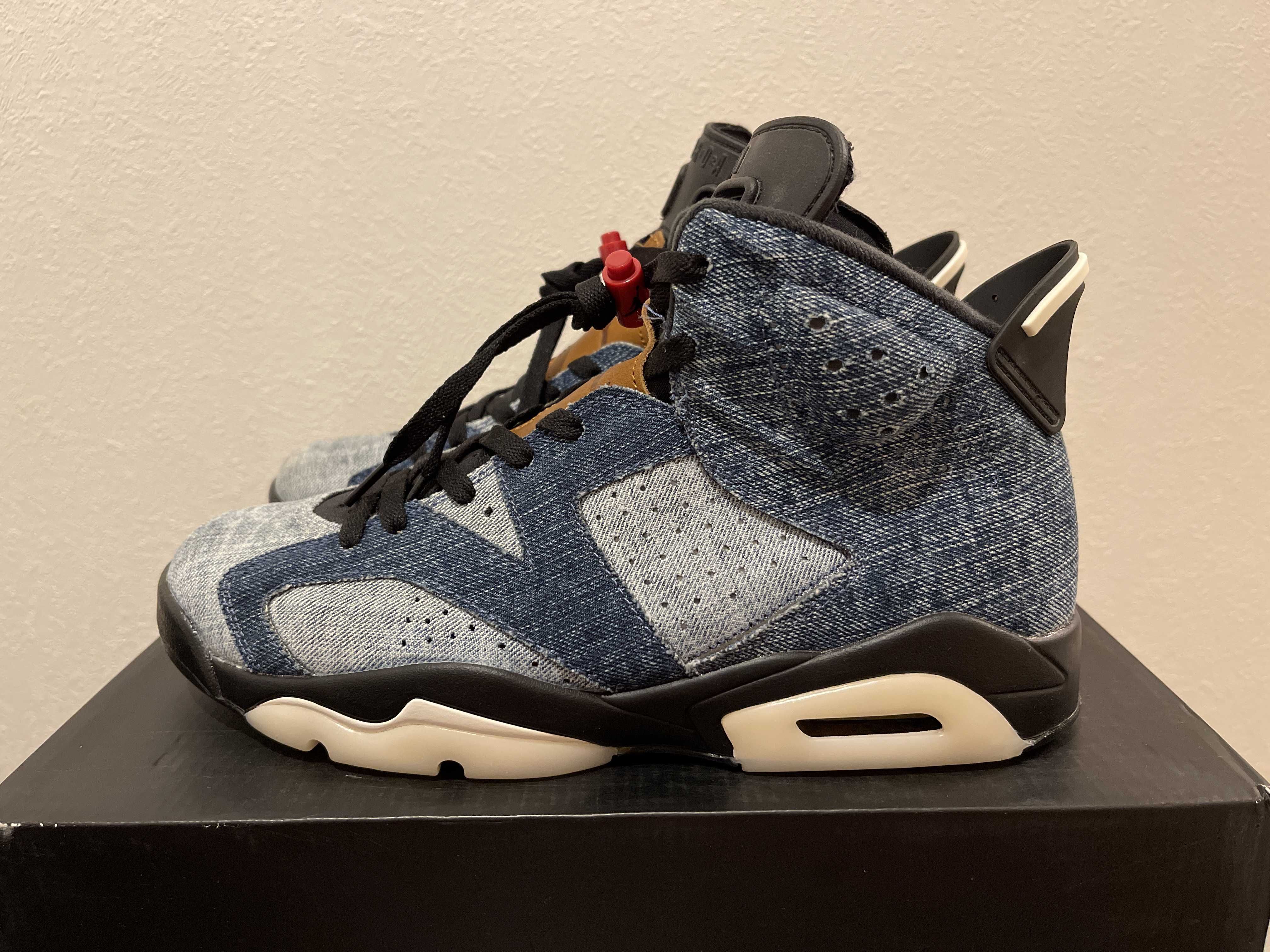 NIKE AIR JORDAN 6 "WASHED DENIM"