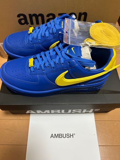 AMBUSH × Nike Air Force 1 Low "Game Royal and Vivid Sulfur"
