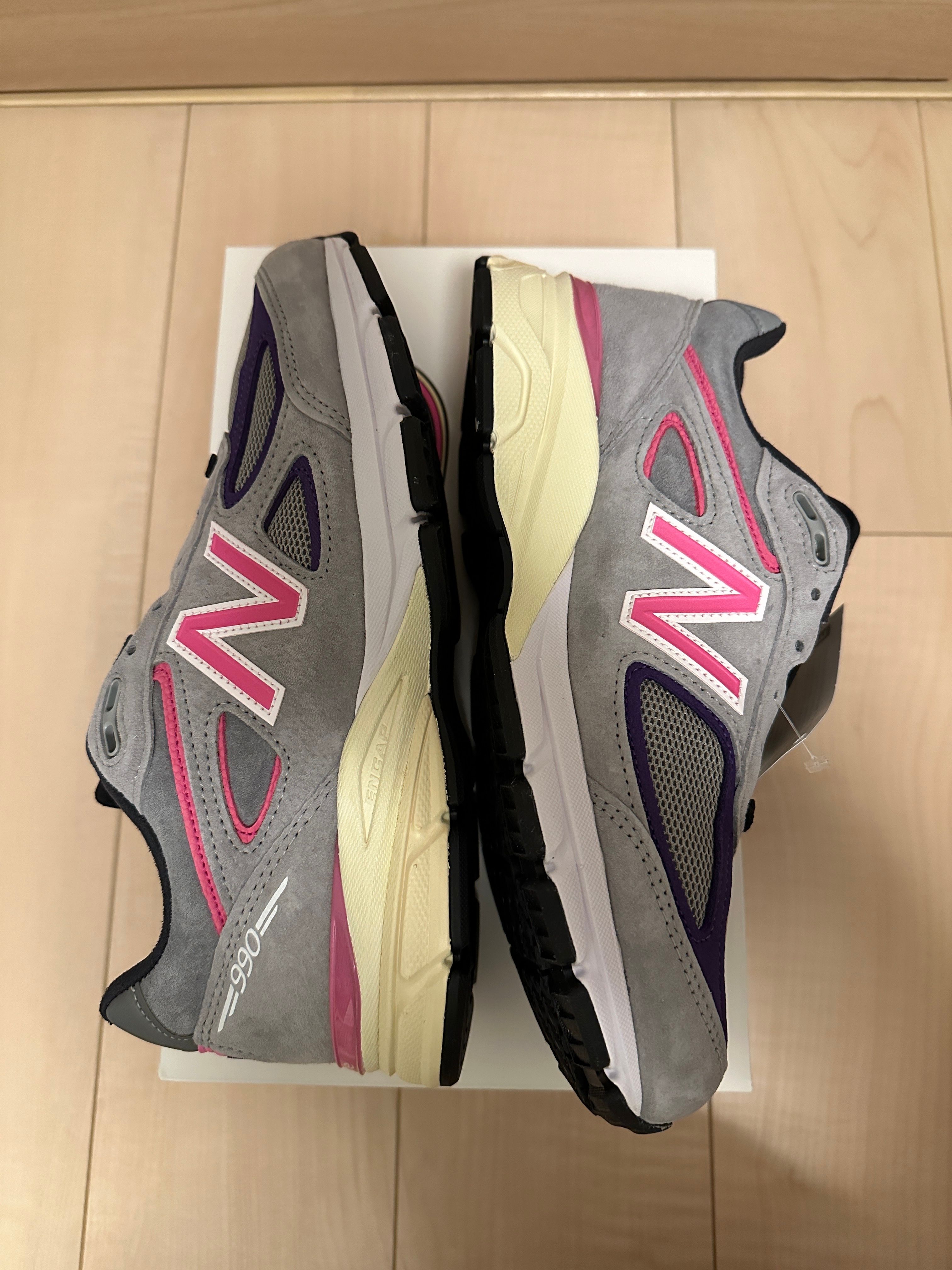 KITH × UNITED ARROWS & SONS × New Balance 990V4 "Smoked Pearl"