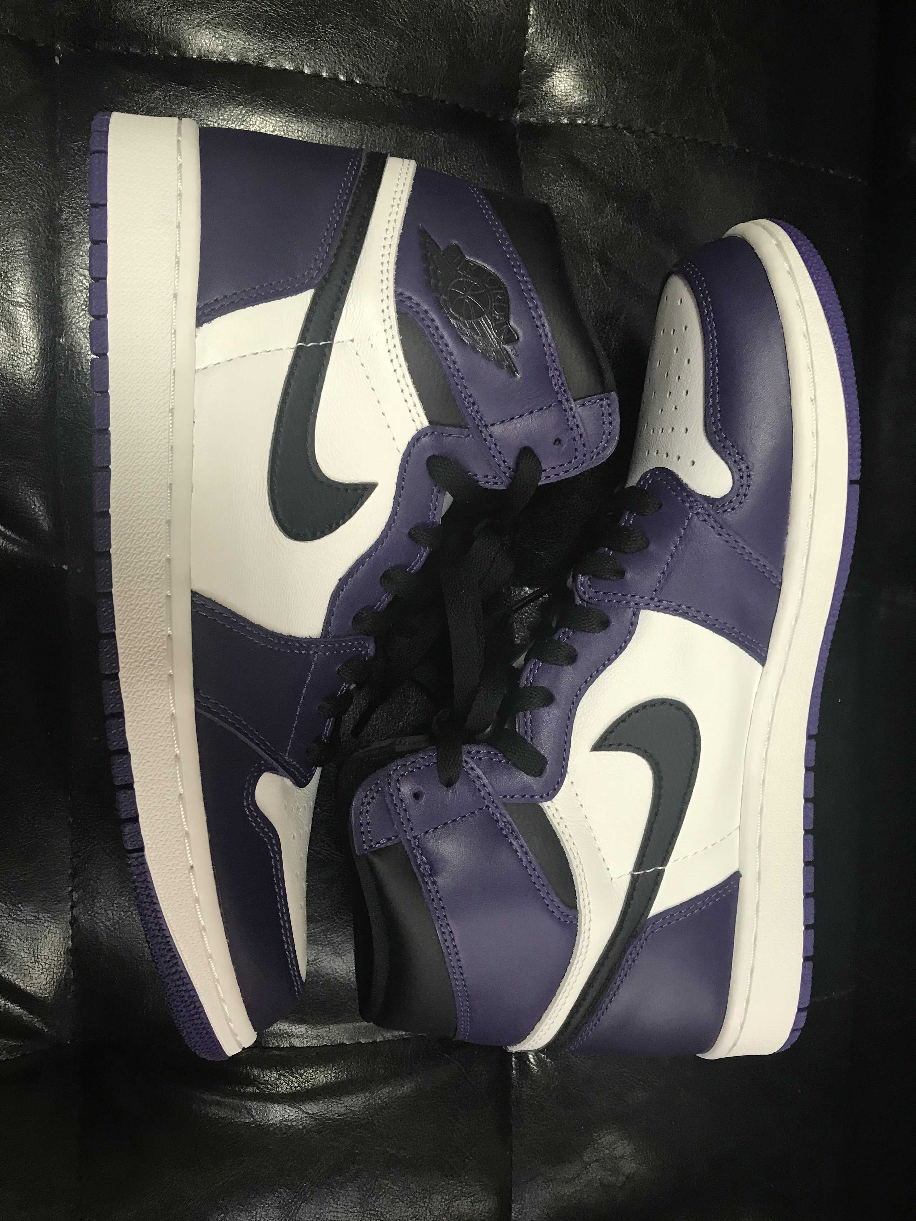 Nike Air Jordan 1 Retro High OG "Court Purple White/Black" (2020)   