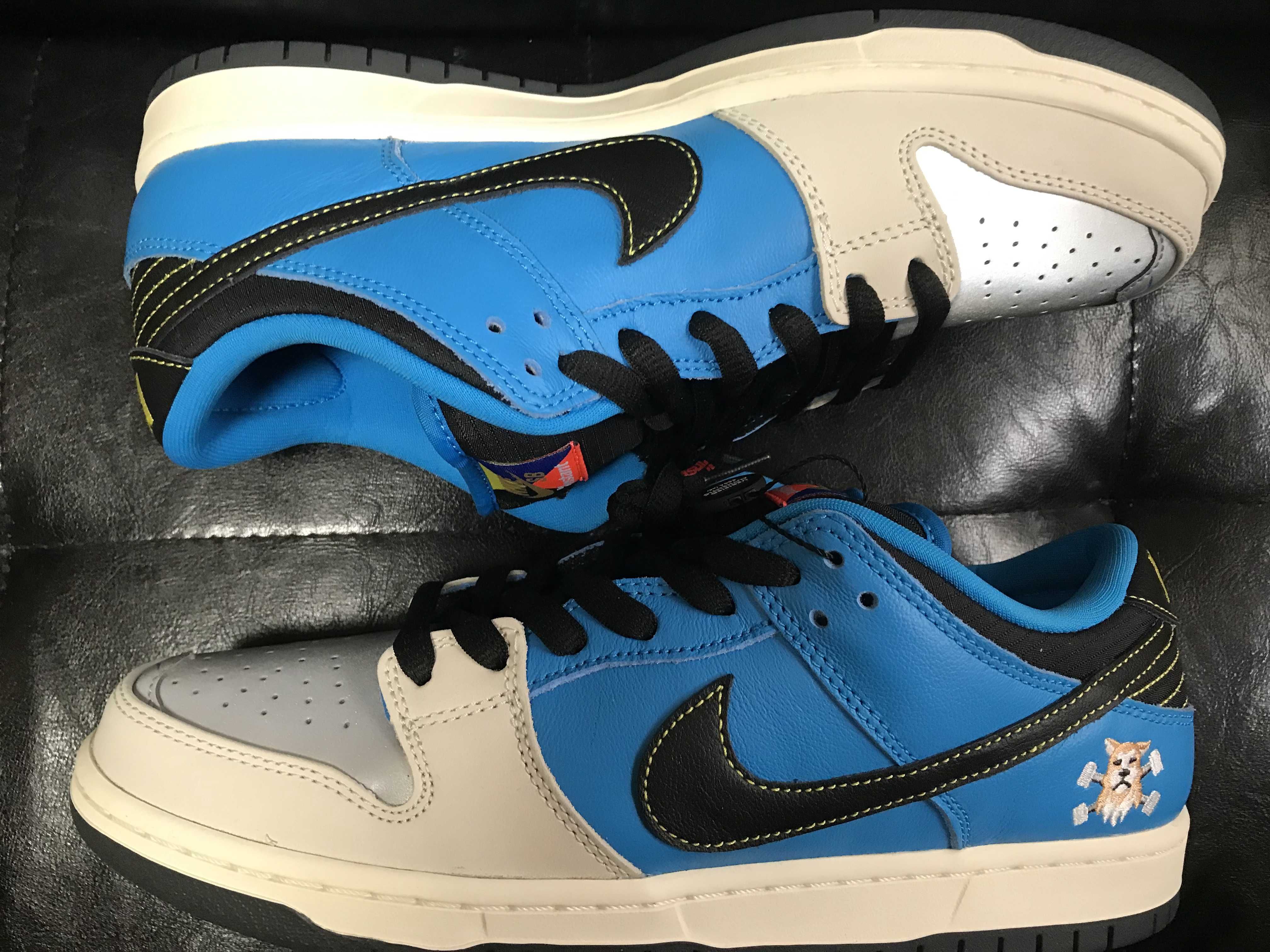 Instant Skateboards × Nike SB Dunk Low "Blue Hero"