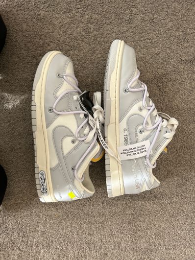 Off-White × Nike Dunk Low 1 of 50 "Lot.49"